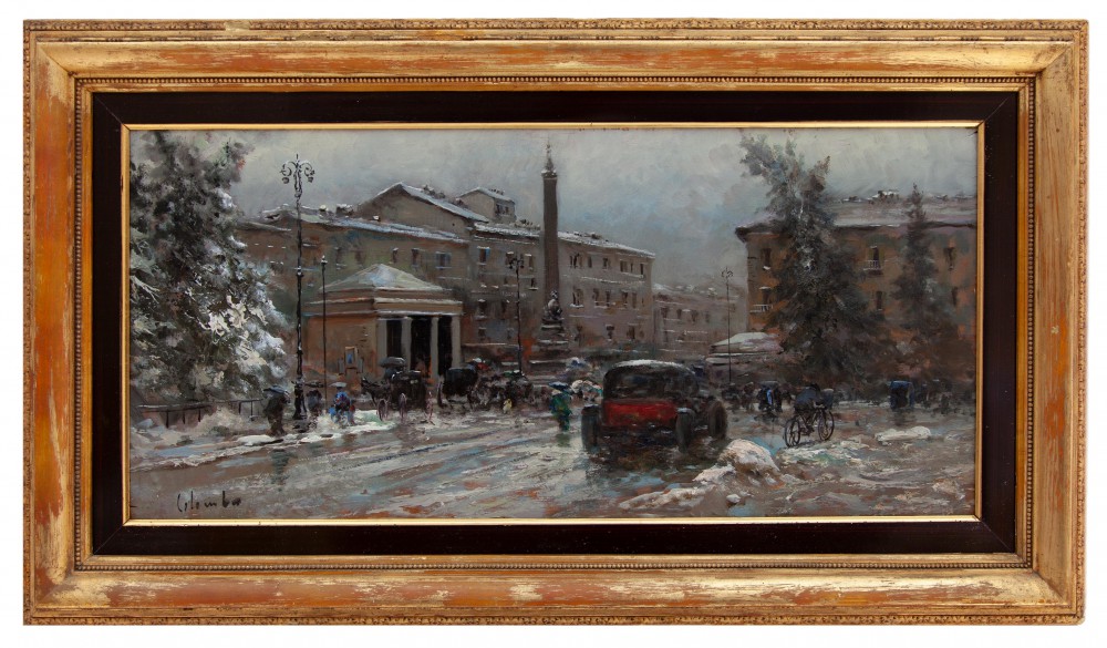 giovanni colombo: Neve a Milano