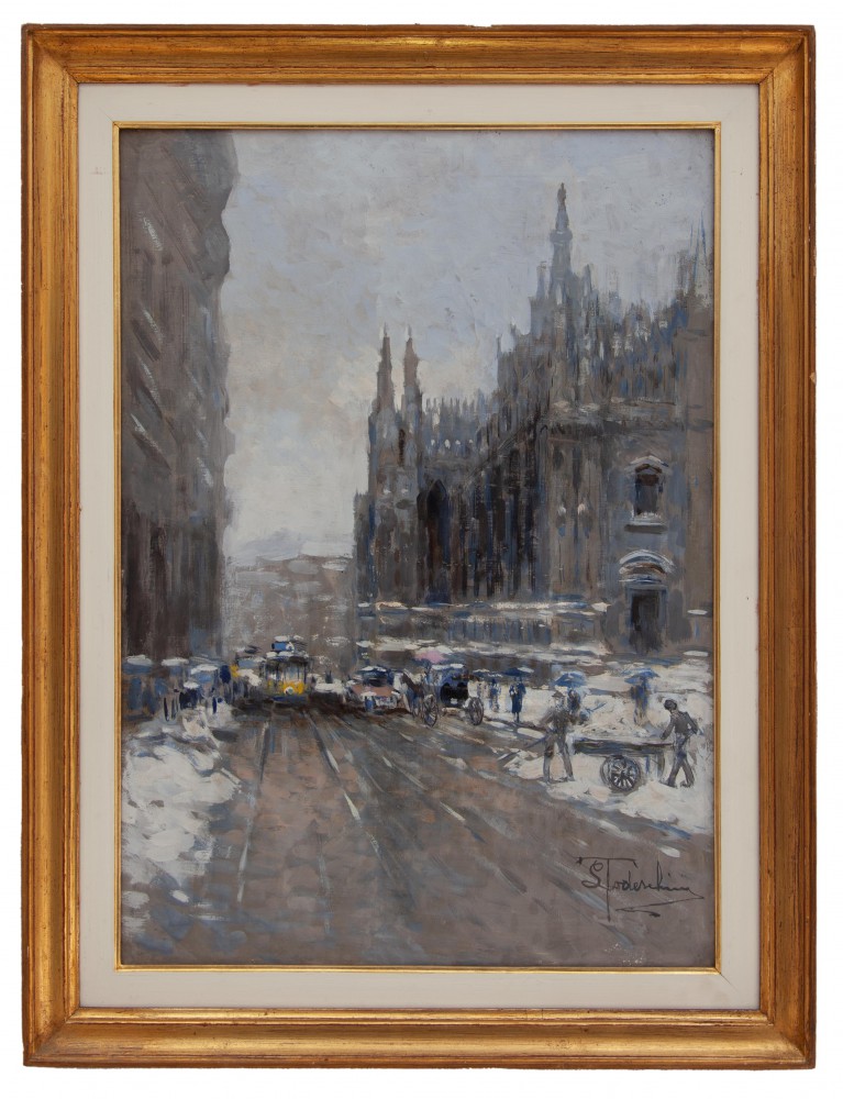 lucio todeschini: Neve a Milano