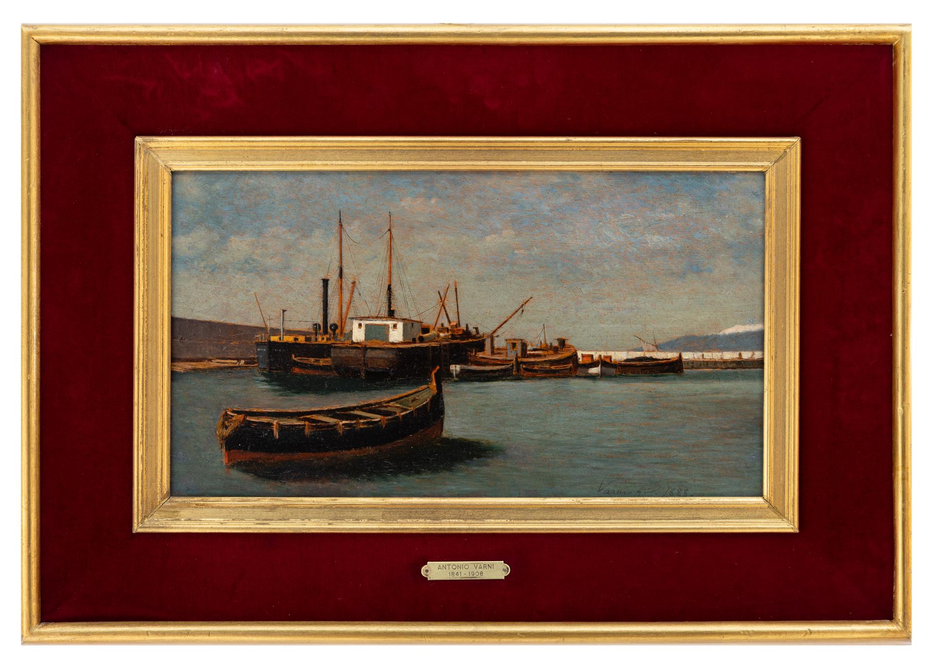 antonio varni: Nel Porto 1888