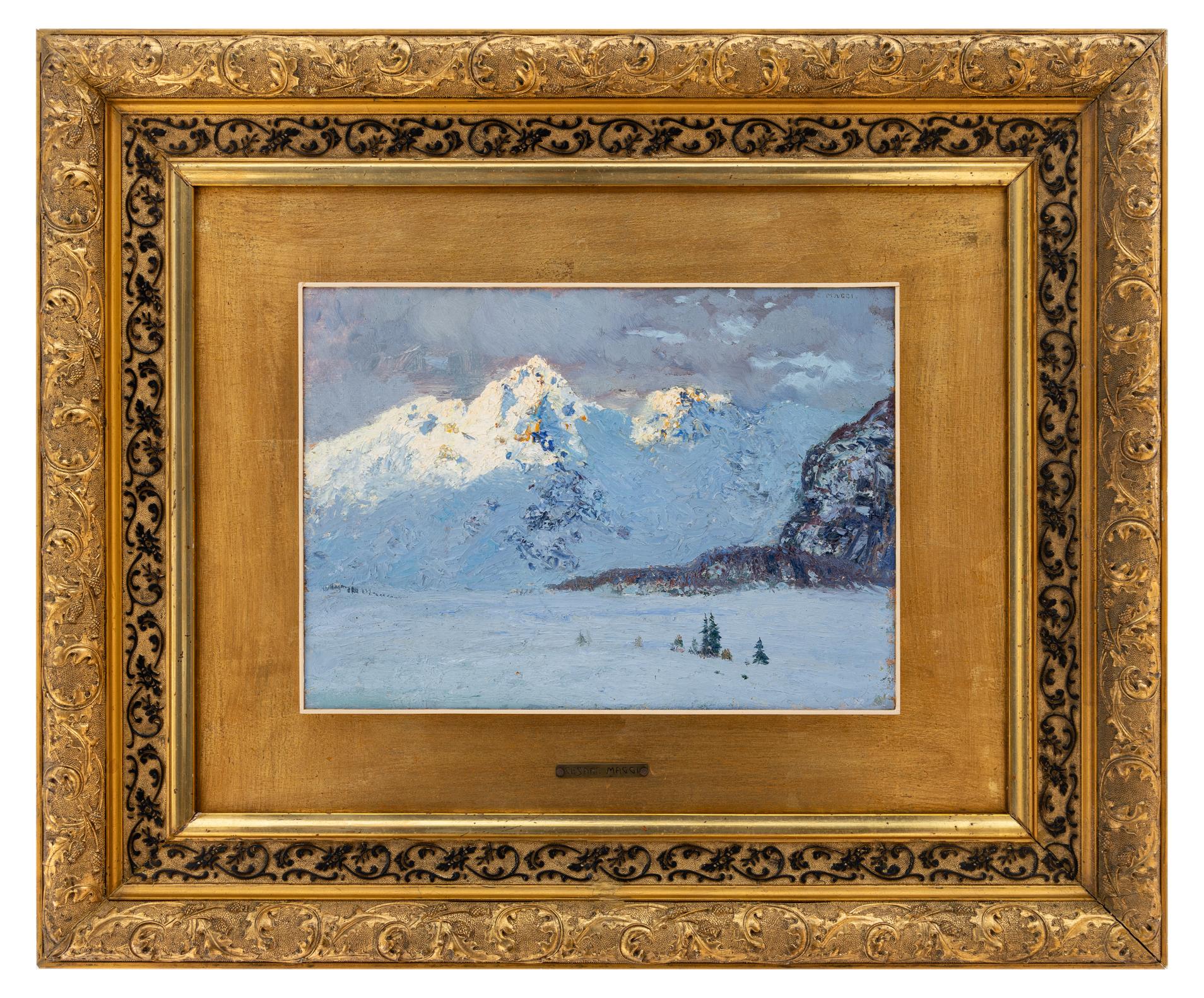 cesare maggi: Neve in Val d'Aosta