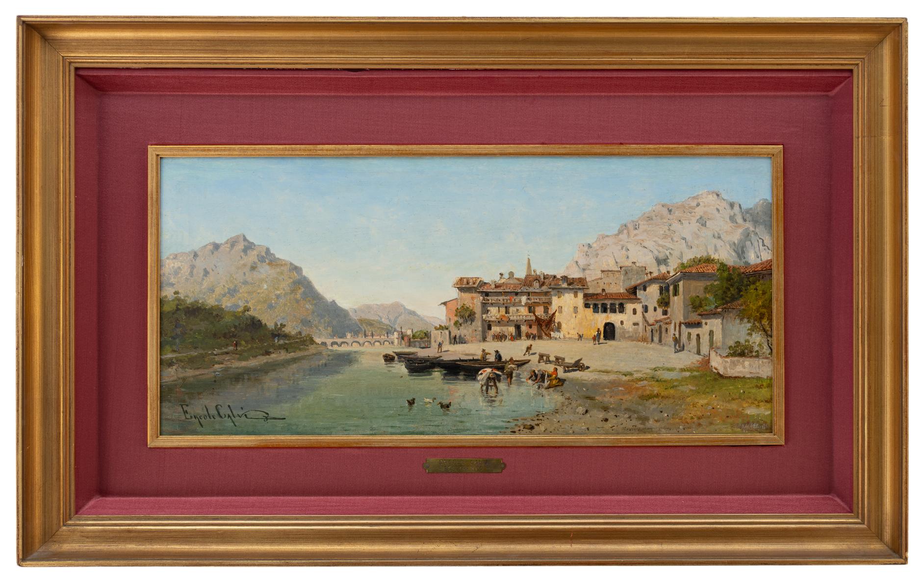 ercole calvi: Pescarenico sul lago di Lecco