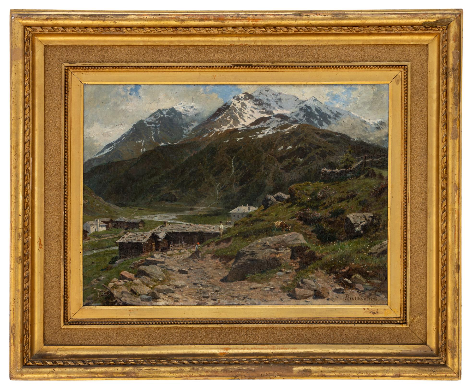 bartolomeo giuliano: Borgo in alta valle 1876