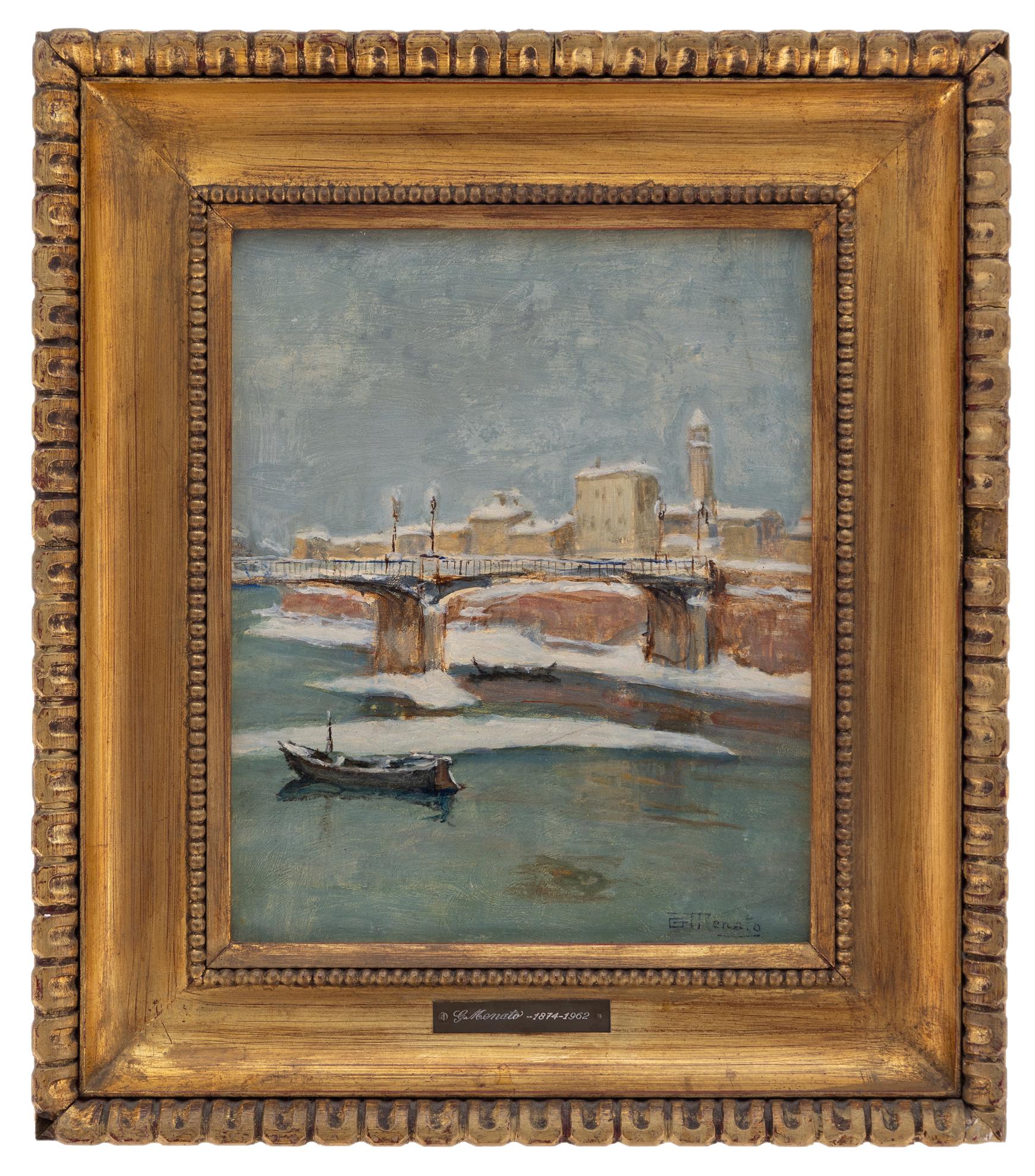 giuseppe menato: Verona Ponte Navi 1919