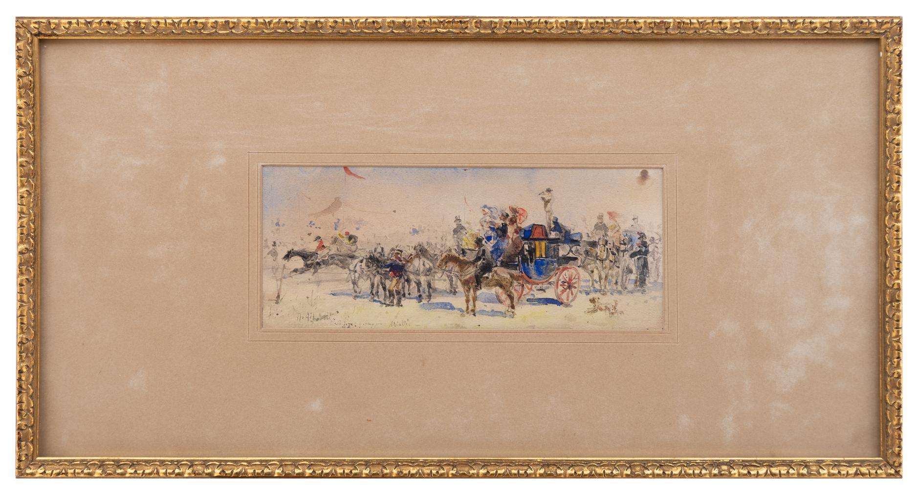 sebastiano de albertis: Carrozze E Cavalli