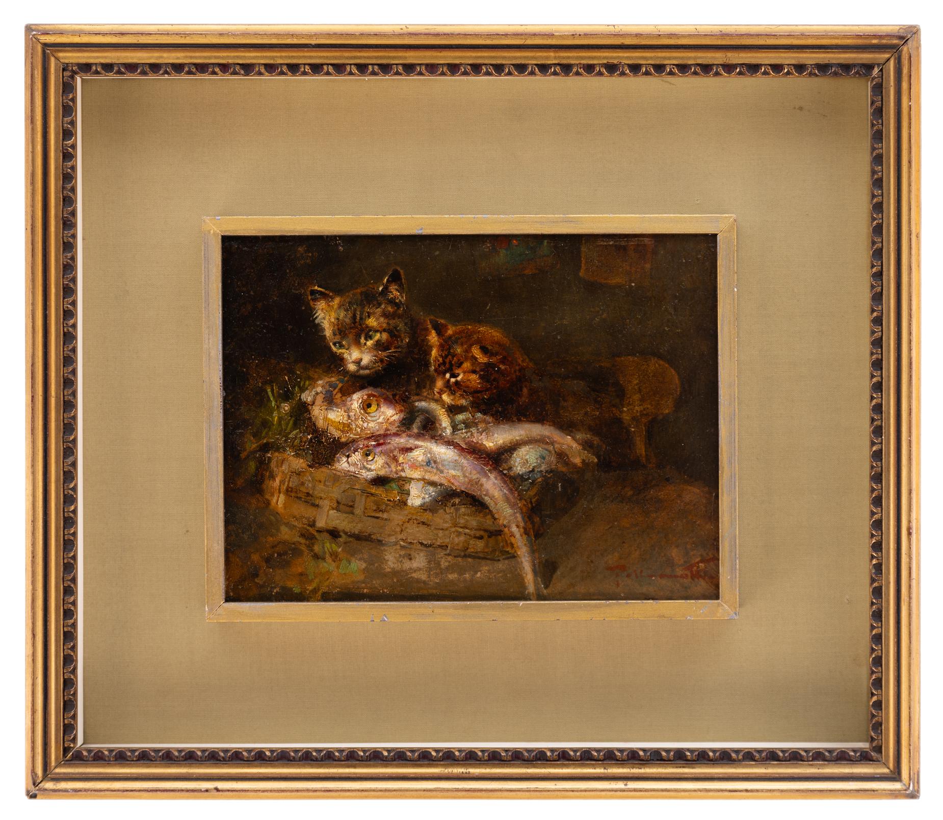 tito pellicciotti: i due Gattini