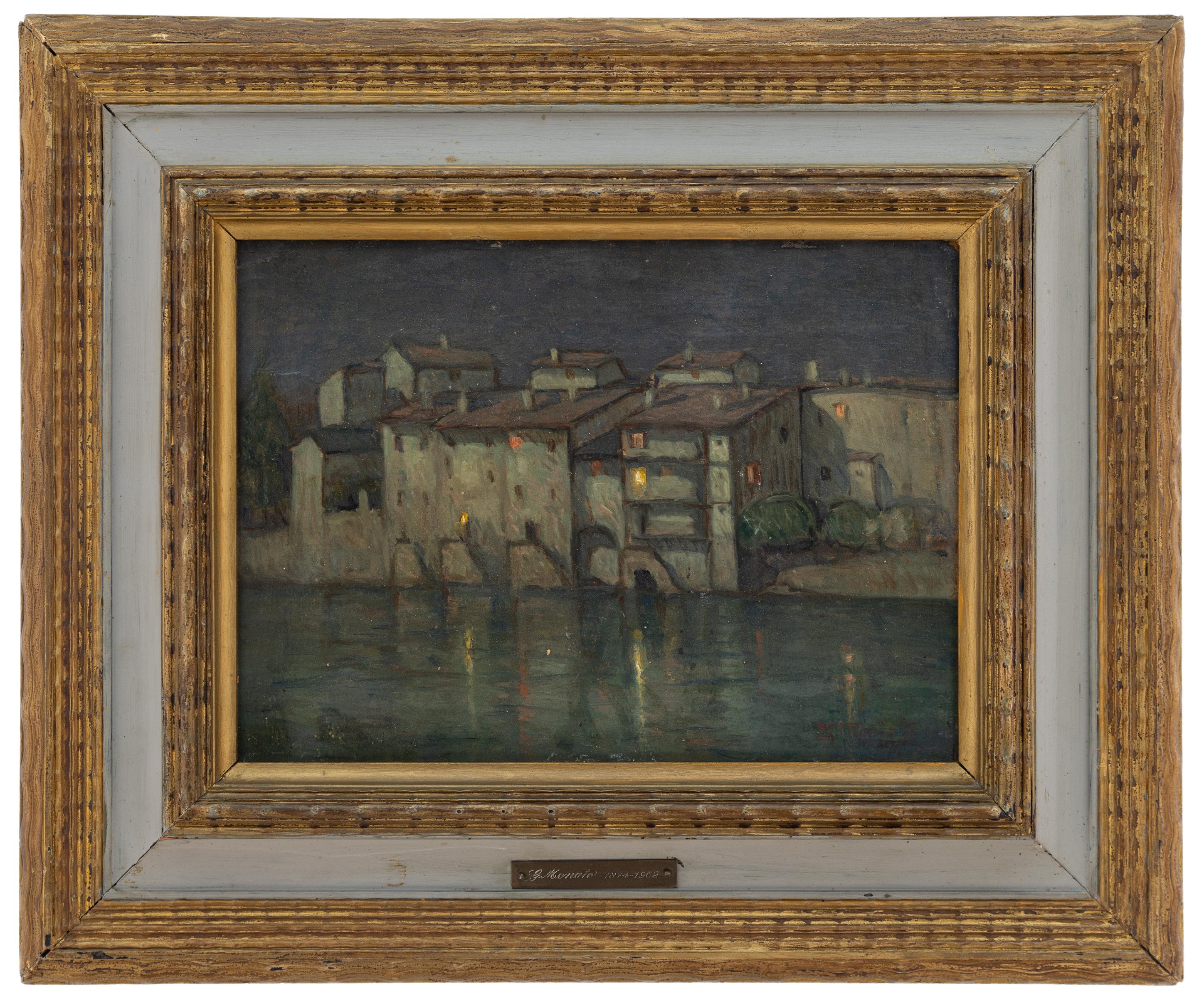 giuseppe menato: Verona ''Le casette di S. Alessio''