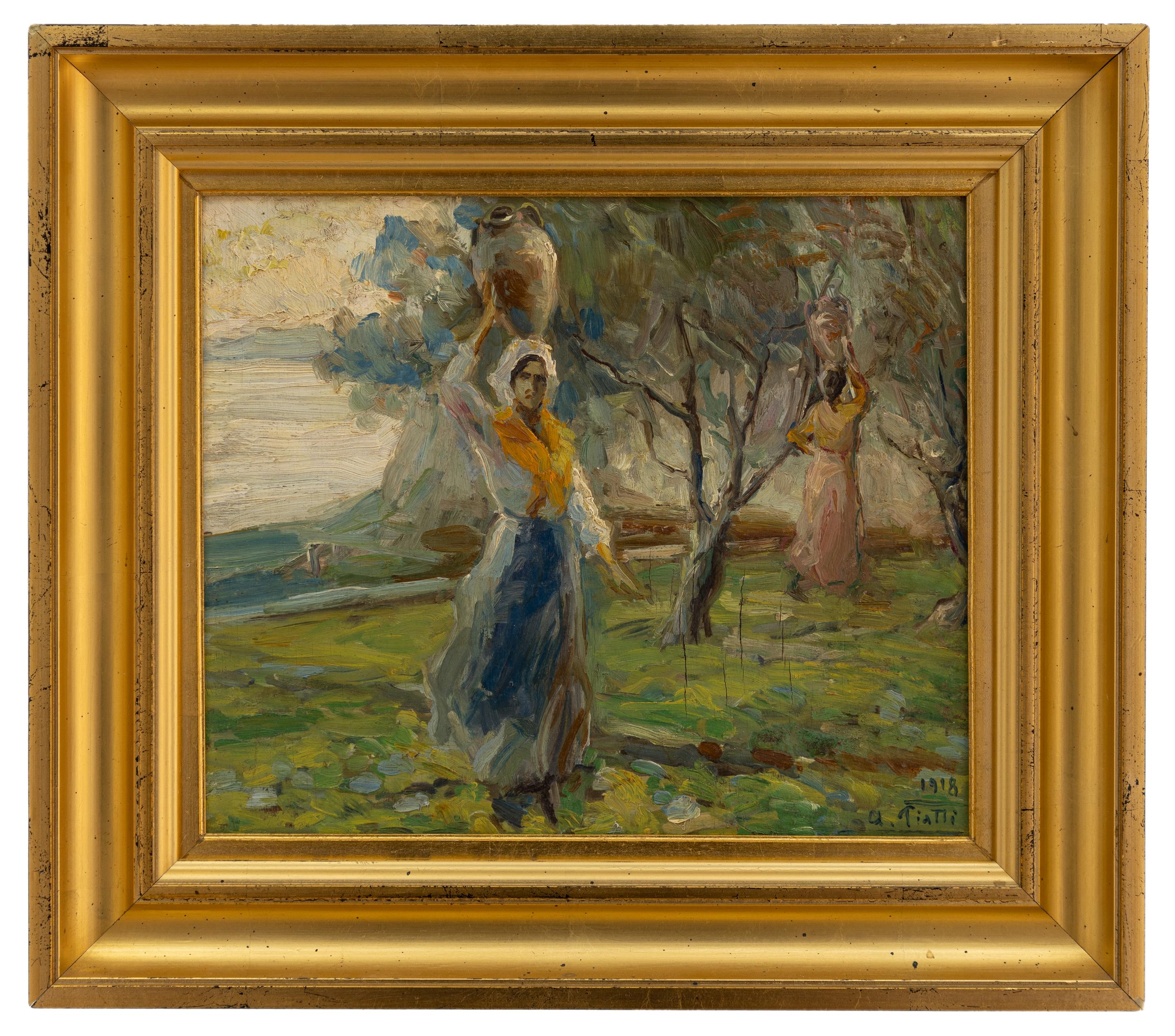 antonio piatti: Portatrici d'acqua a Taormina