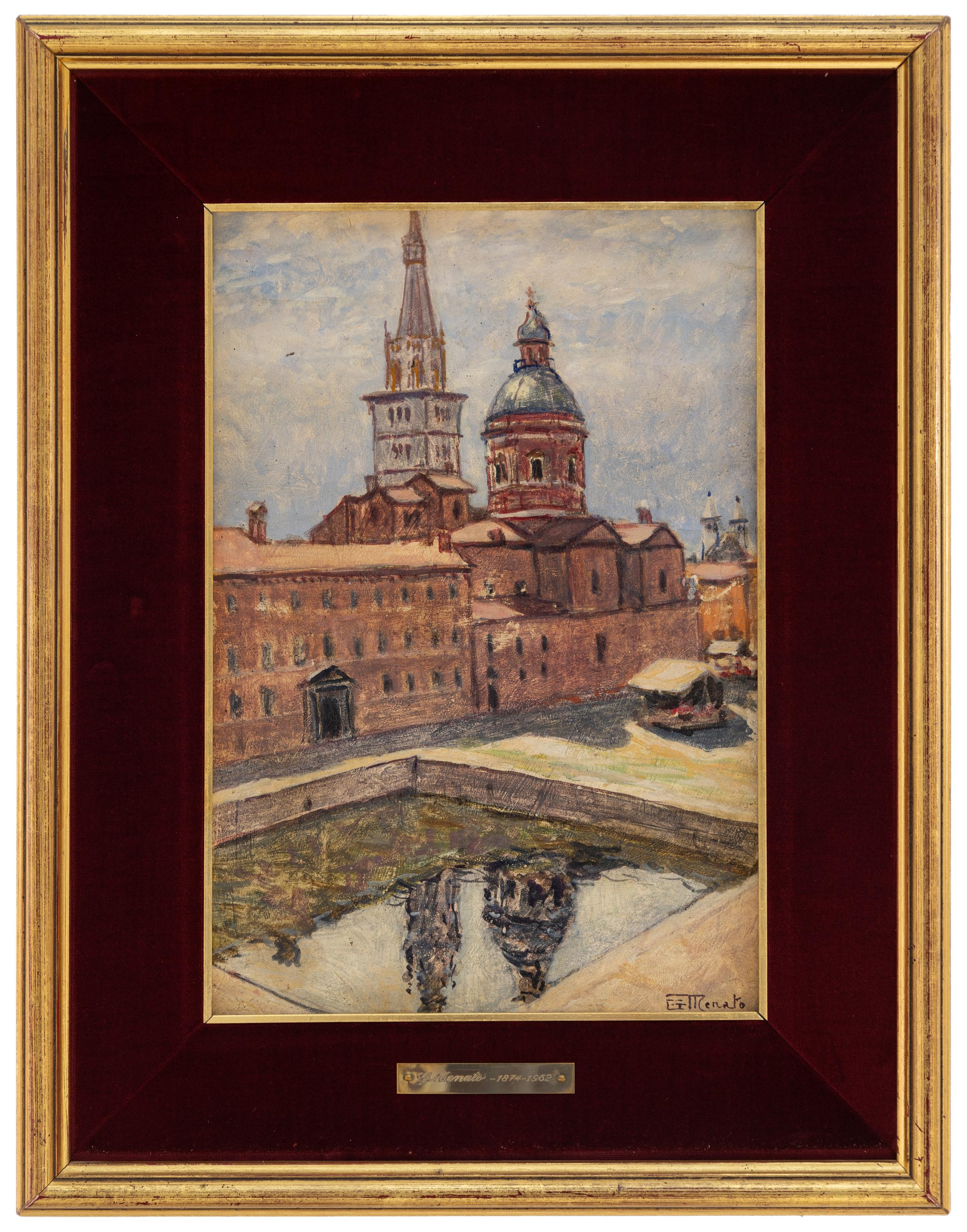 giuseppe menato: Modena ''La Cattedrale'' 1938