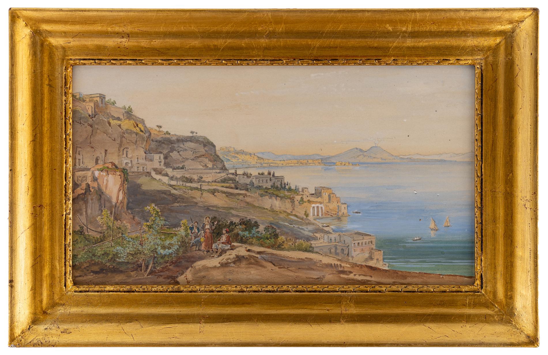 achille vianelli: Golfo di Napoli 1898