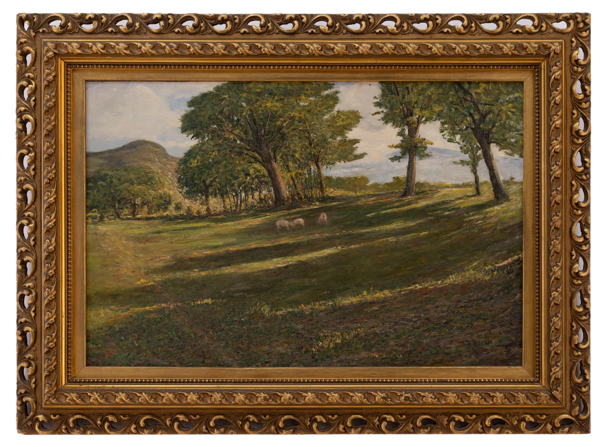 giovanni battista barbieri: Sosta nel pascolo ombroso