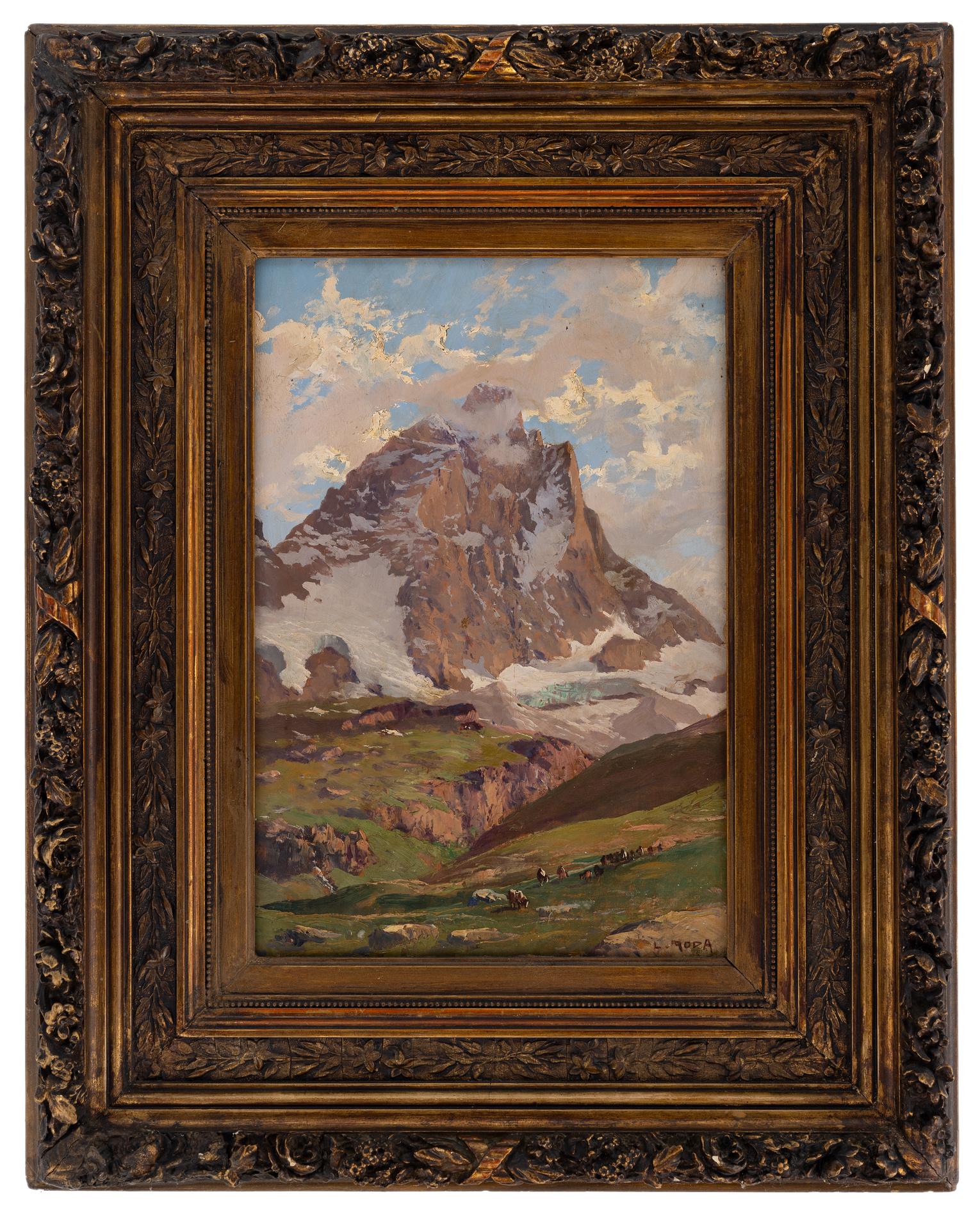 leonardo roda: Pascolo Ai Piedi Del Cervino