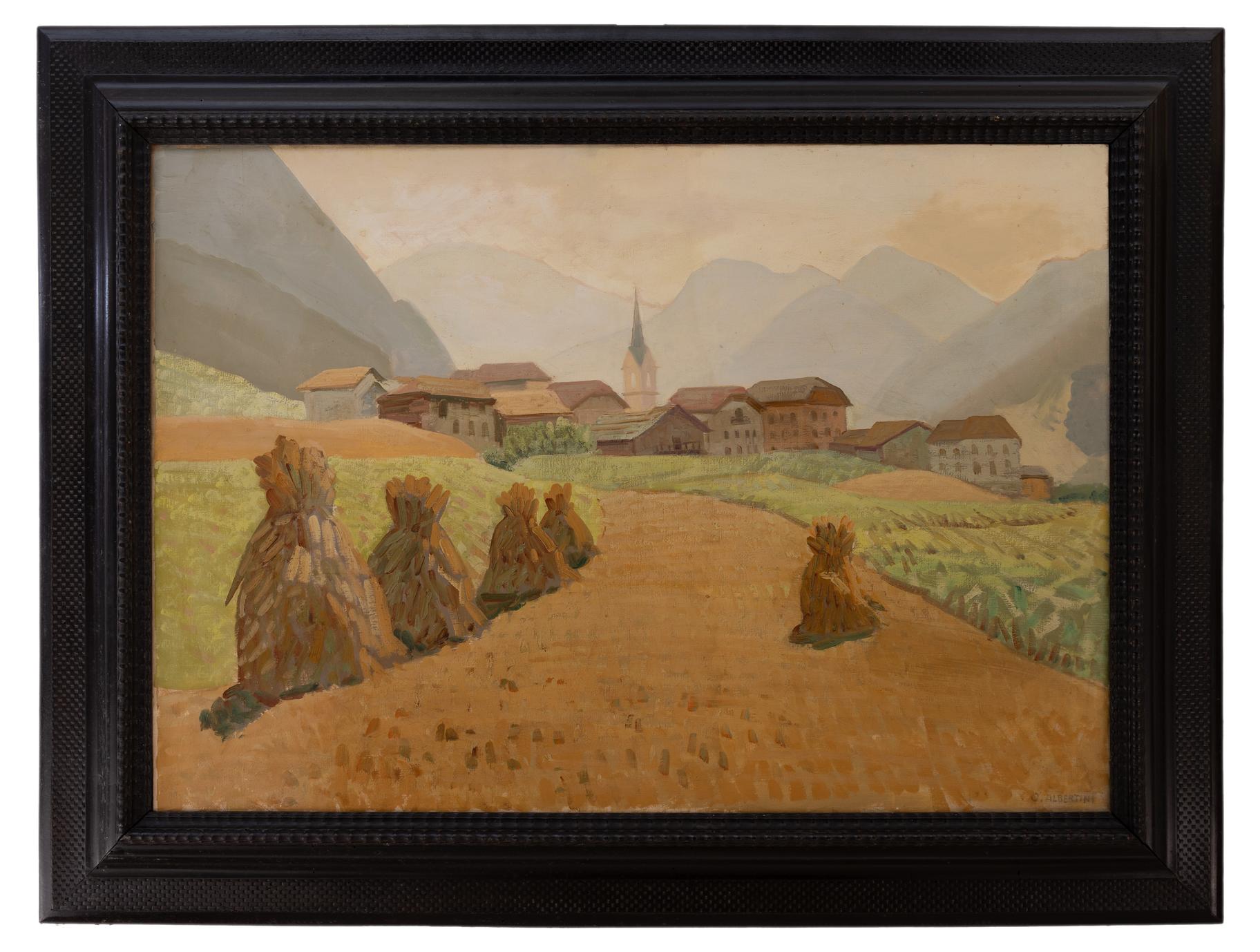 oreste albertini: Covoni di fieno