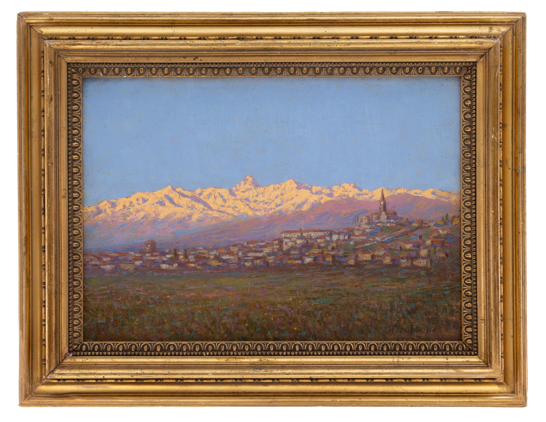 alfredo beisone: Paesaggio nei pressi di Pinerolo