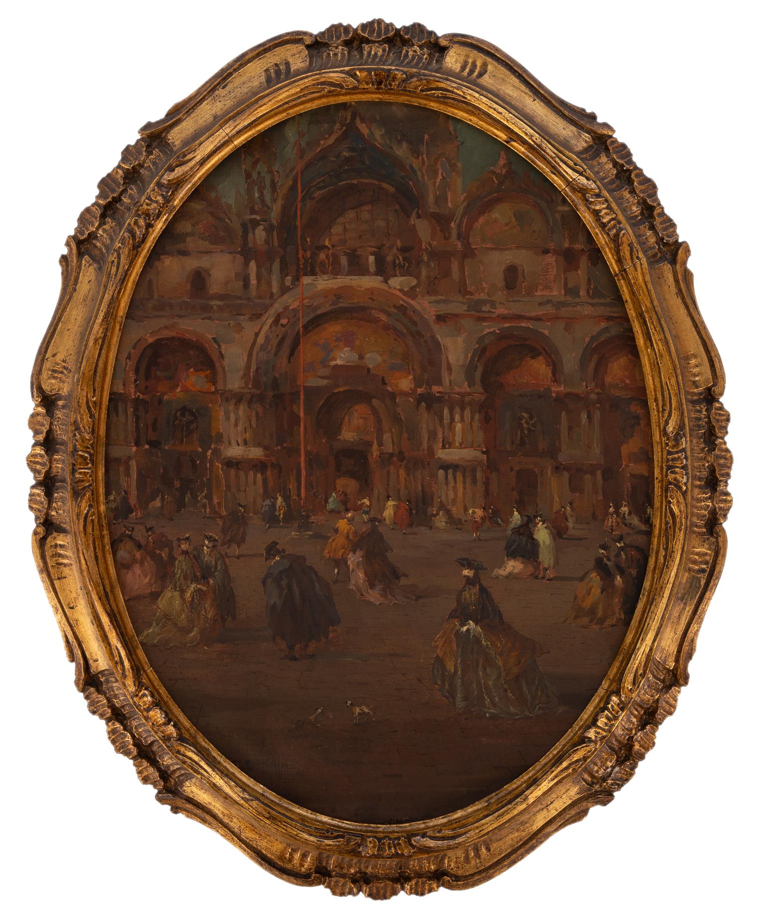 giovanni apollonio: Carnevale in piazza San Marco