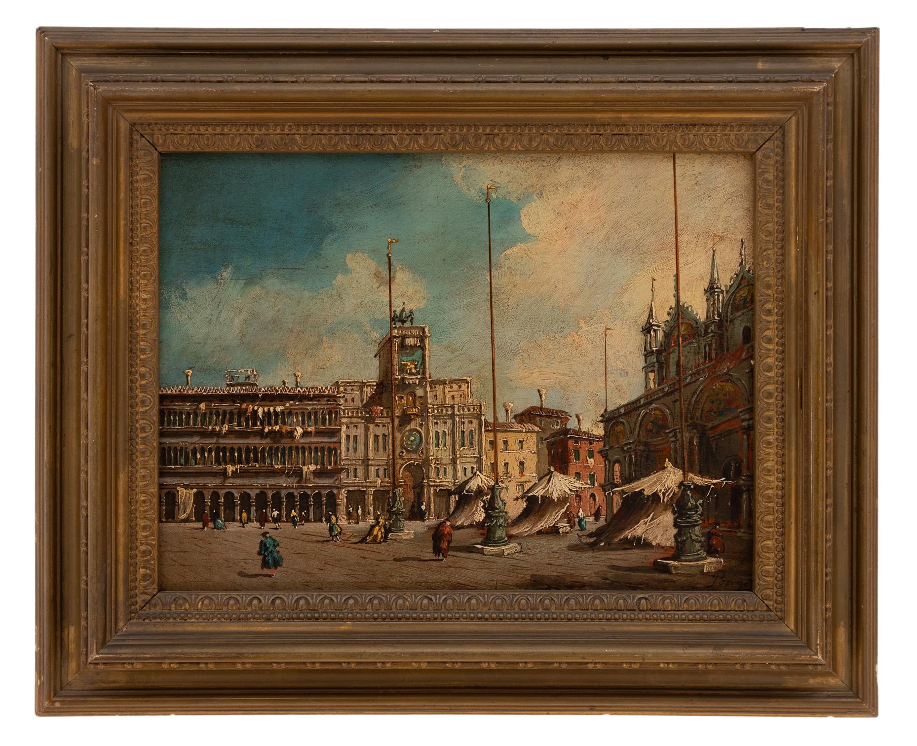 giuseppe ponga: Venezia Piazza San Marco 