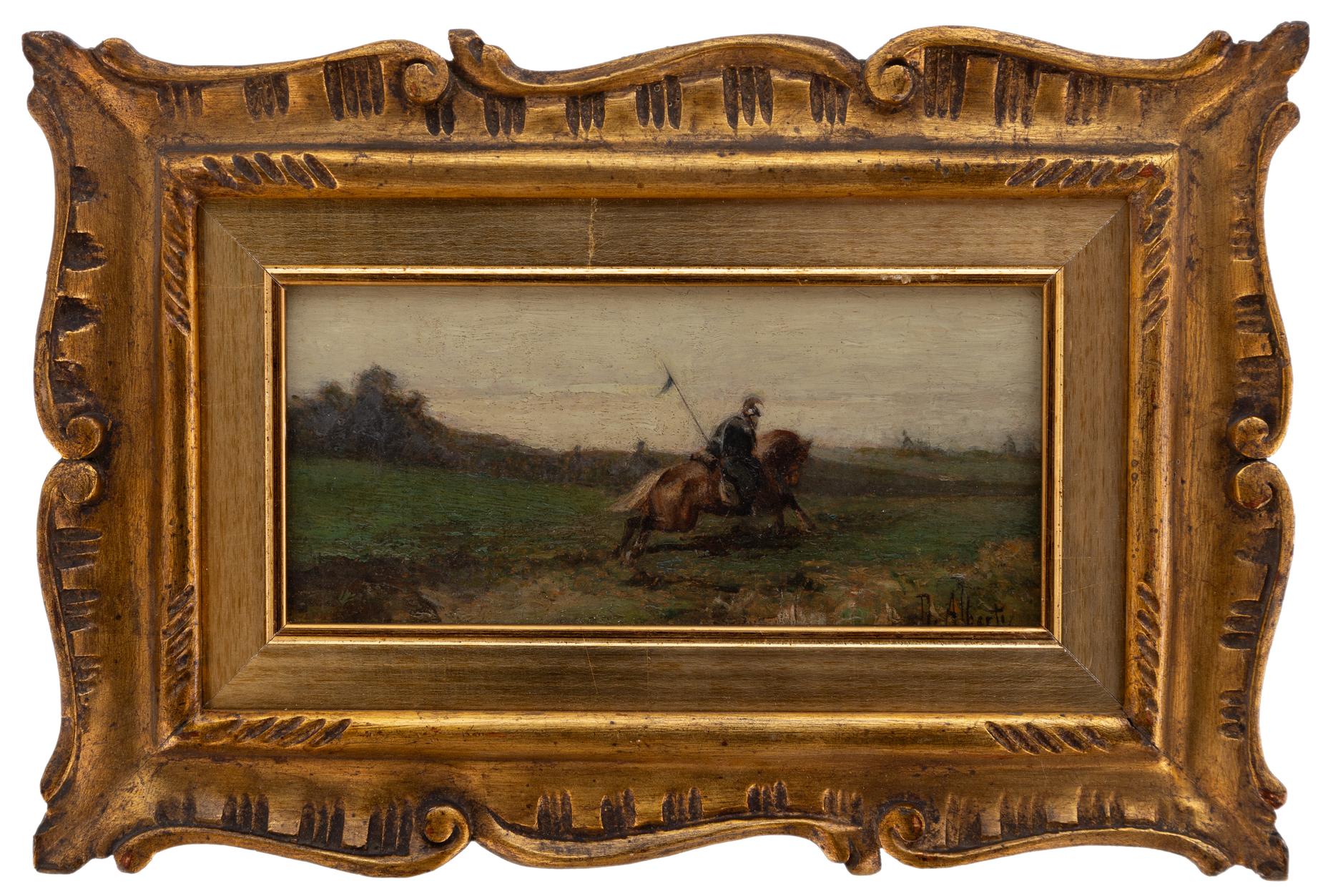 sebastiano de albertis: Soldato al galoppo