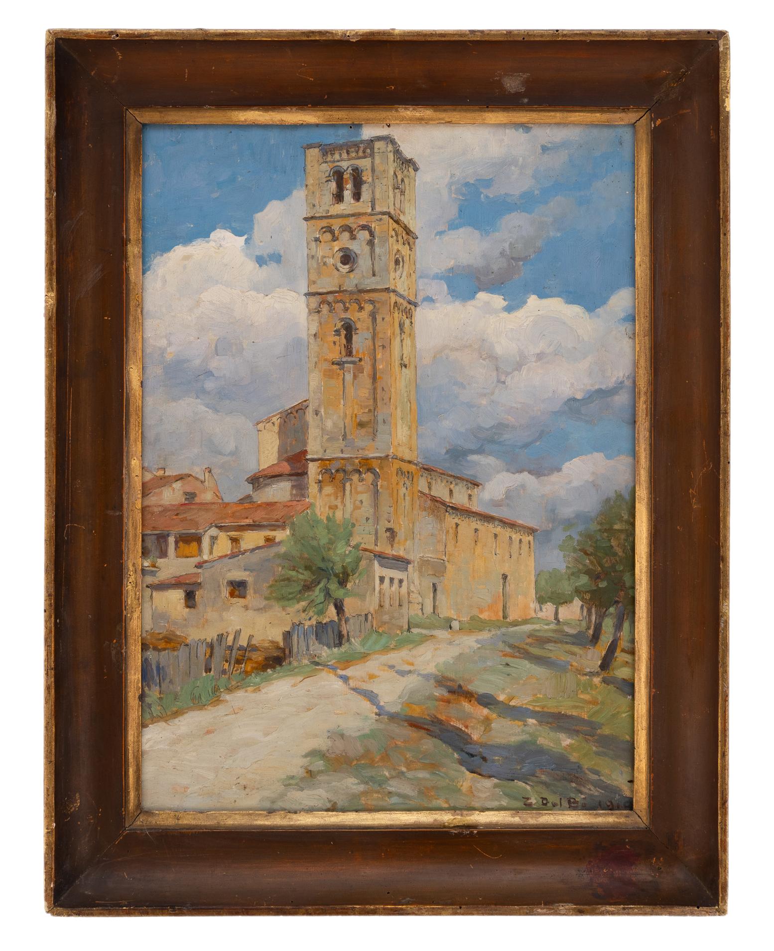zaccaria dal bo: Torre del campanile 1919