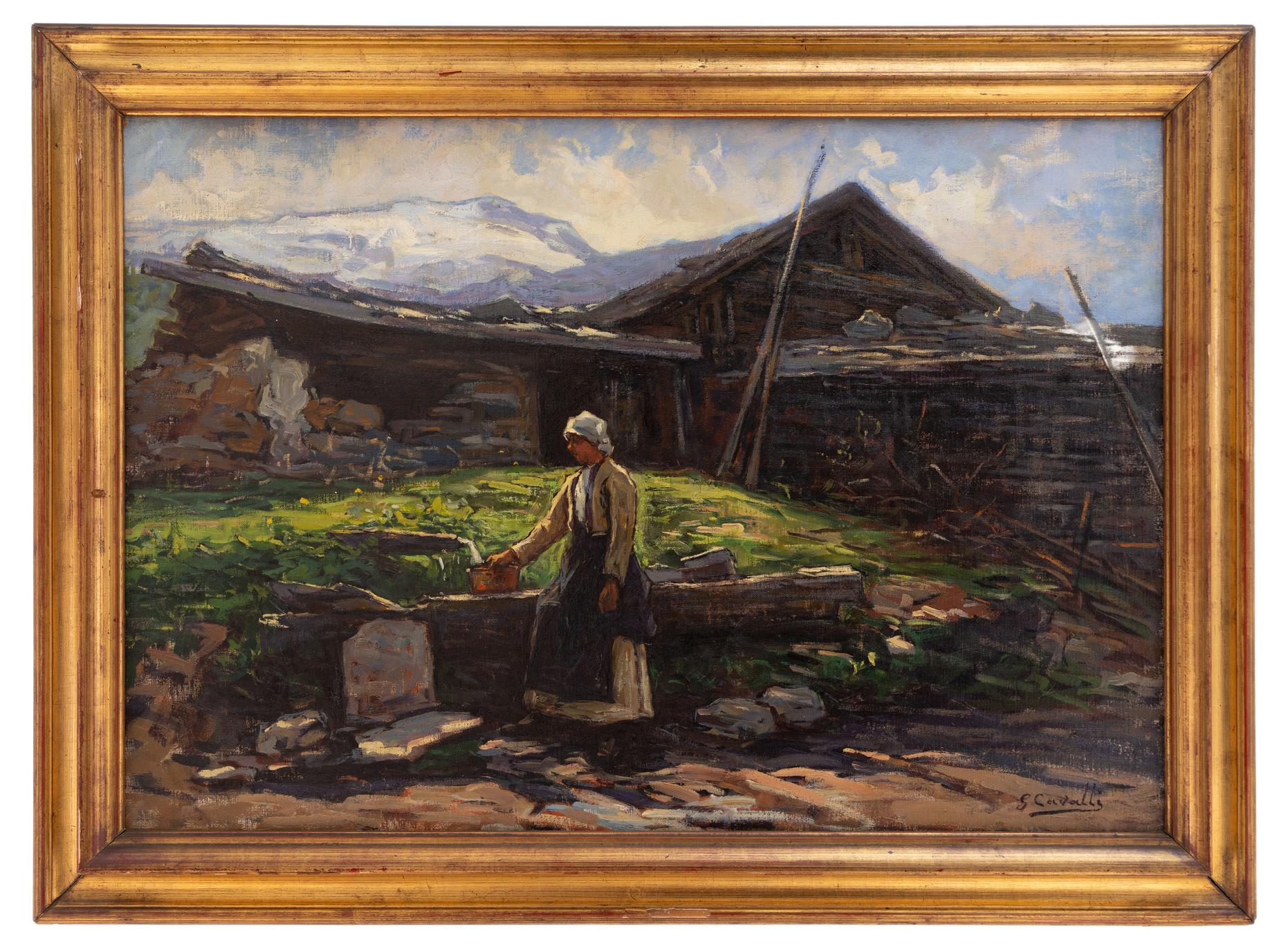 giovanni cavalli: La massaia