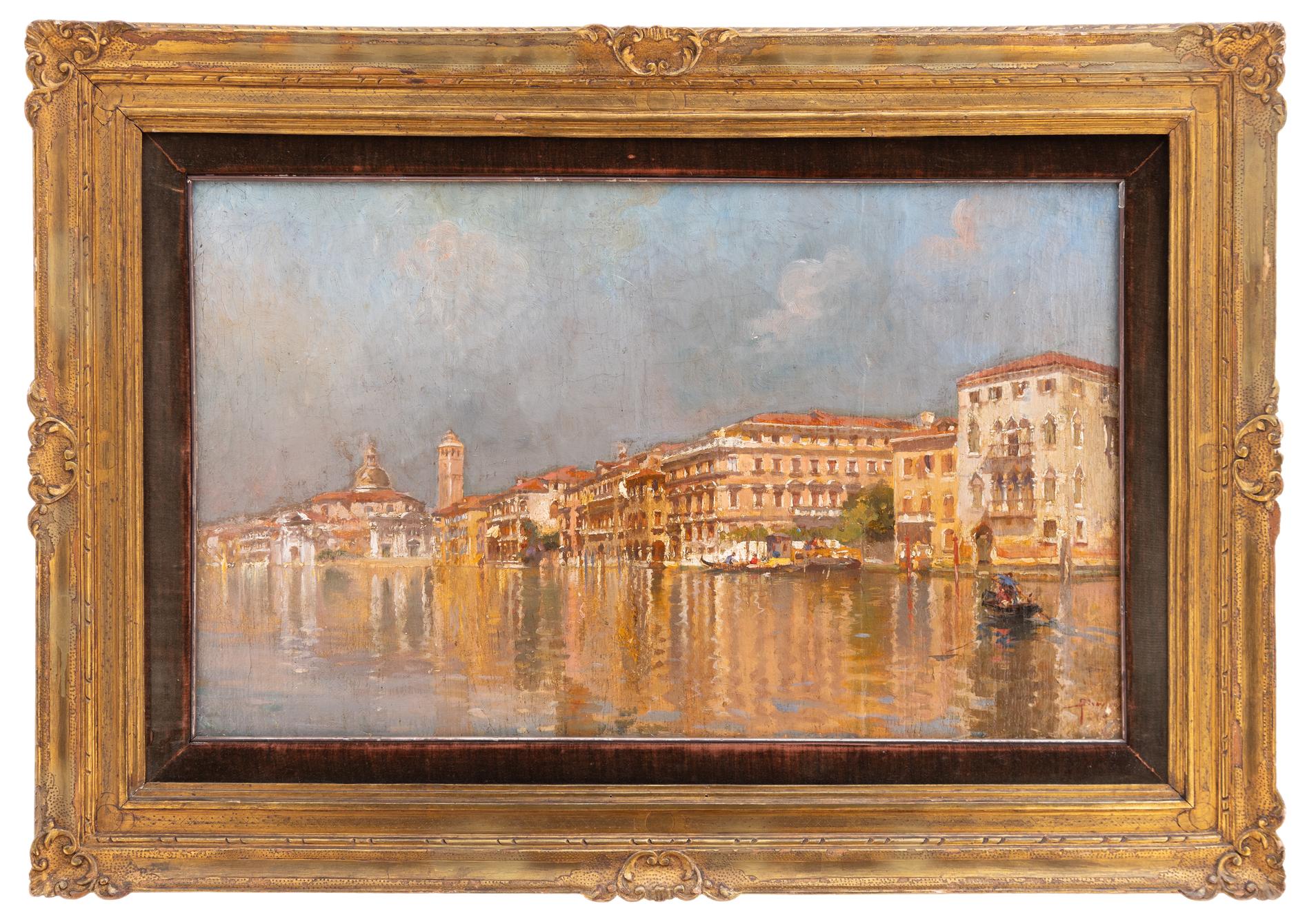 emanuele brugnoli: Canal Grande Venezia (1918)