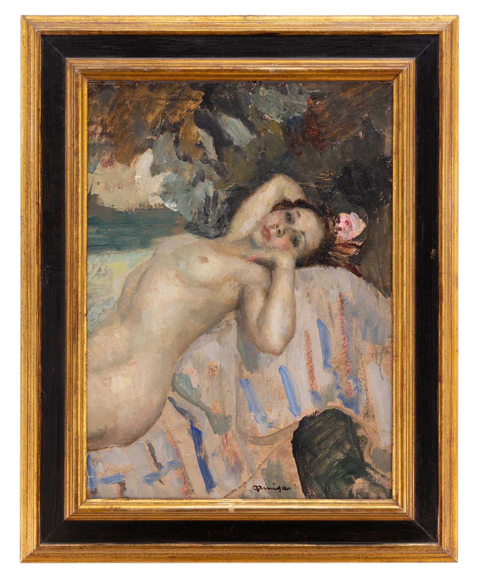 giuseppe amisani: Nudo femminile