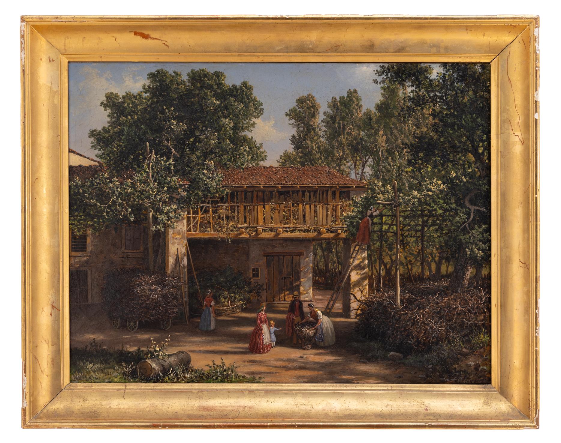 giuseppe bisi: Vita contadina