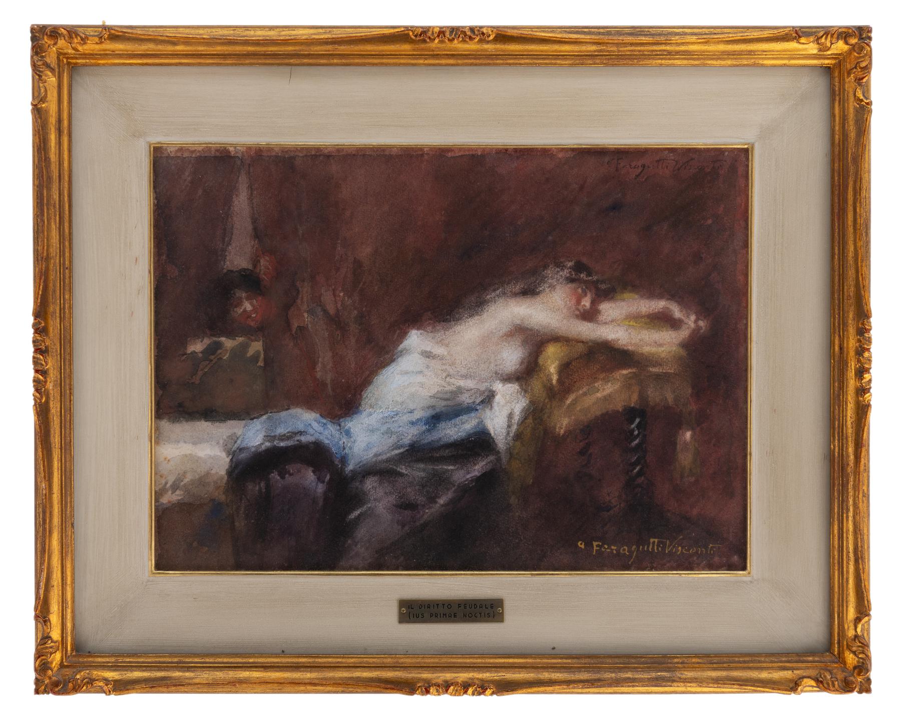 adolfo feragutti visconti: Ius primae noctis (Il diritto feudale)