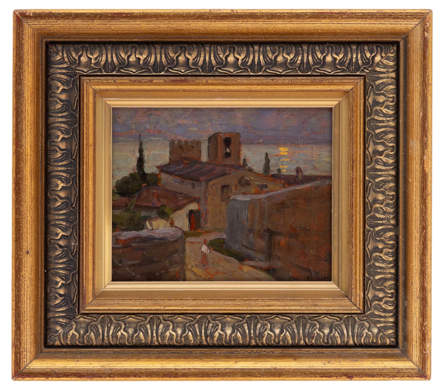 luigi gioli: Riflessi sul mare