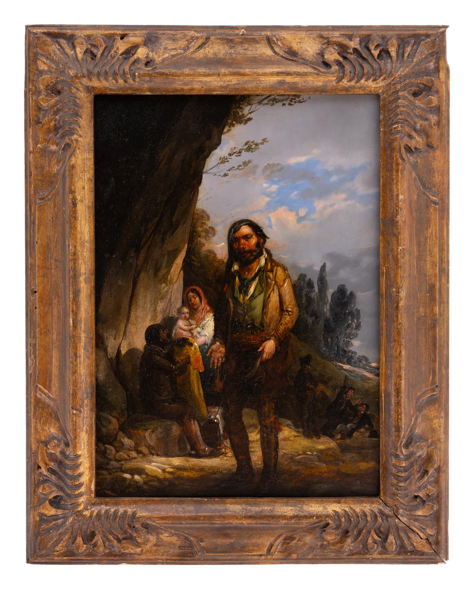 angelo inganni: Il brigante