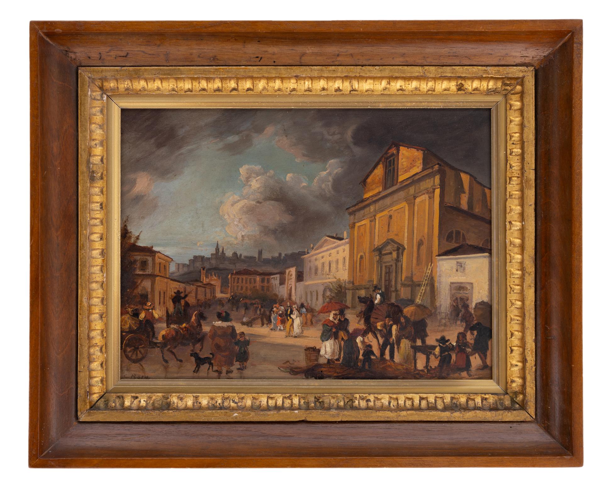 costantino rosa: Chiesa di San Bartolomeo (1860) Bergamo