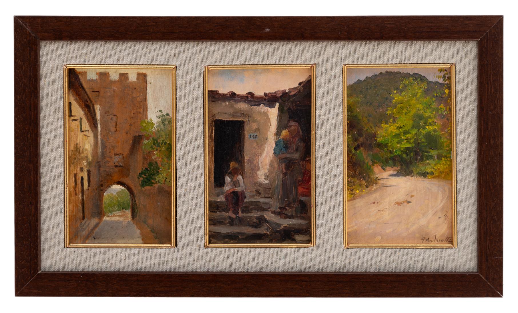 federico andreotti: Trittico di paesaggi