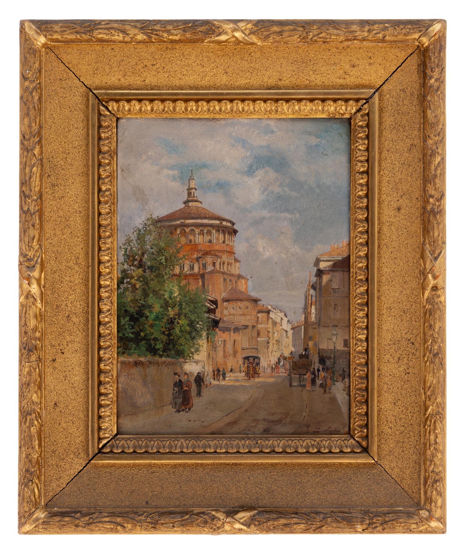 leopoldo burlando: Santa Maria delle Grazie a Milano