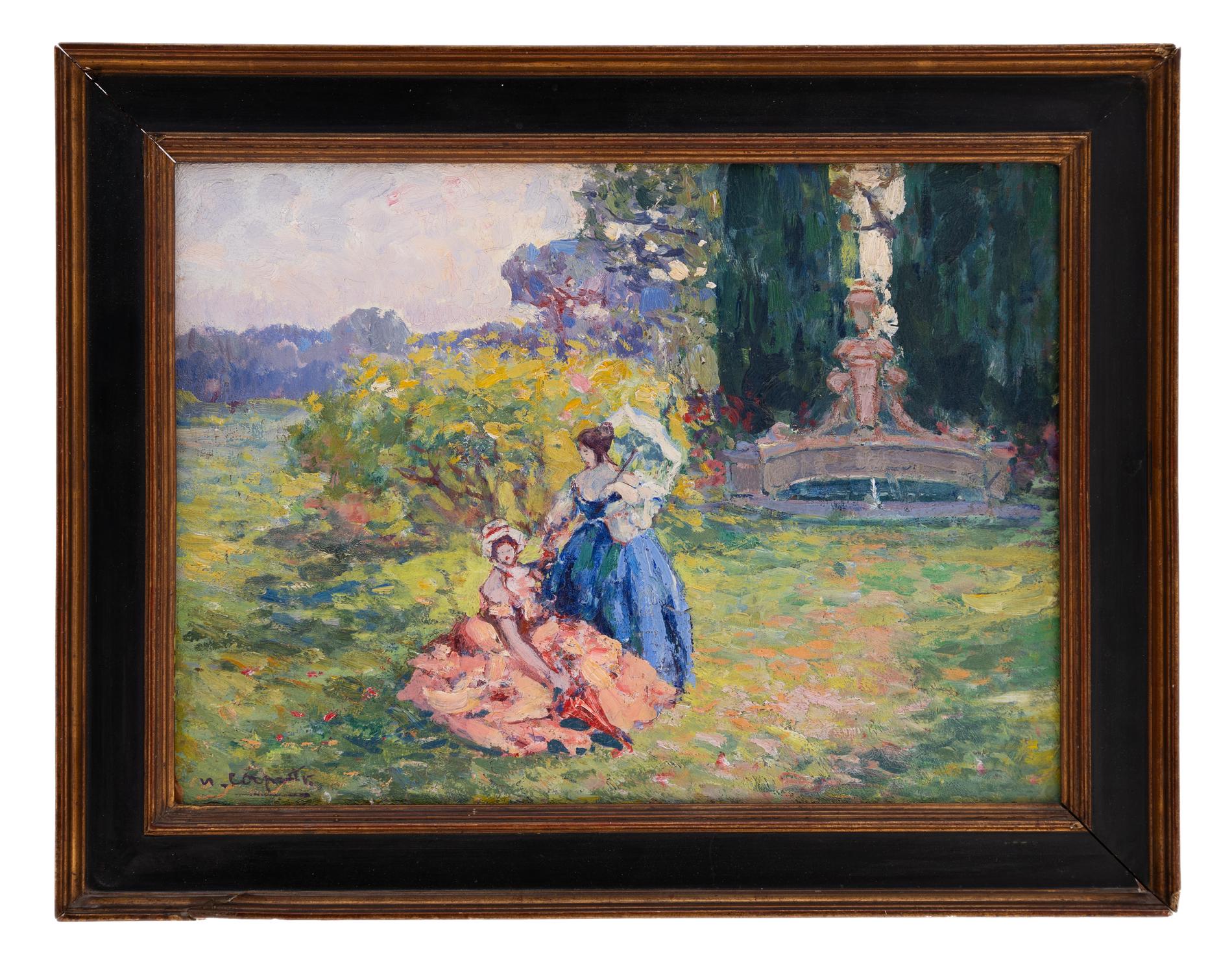 ulisse caputo: Dame in giardino