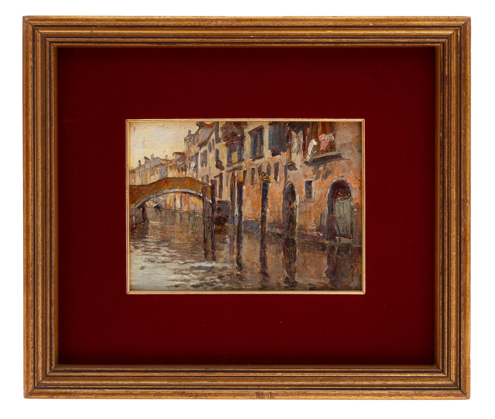 zacaria dal bo: Canale a Venezia