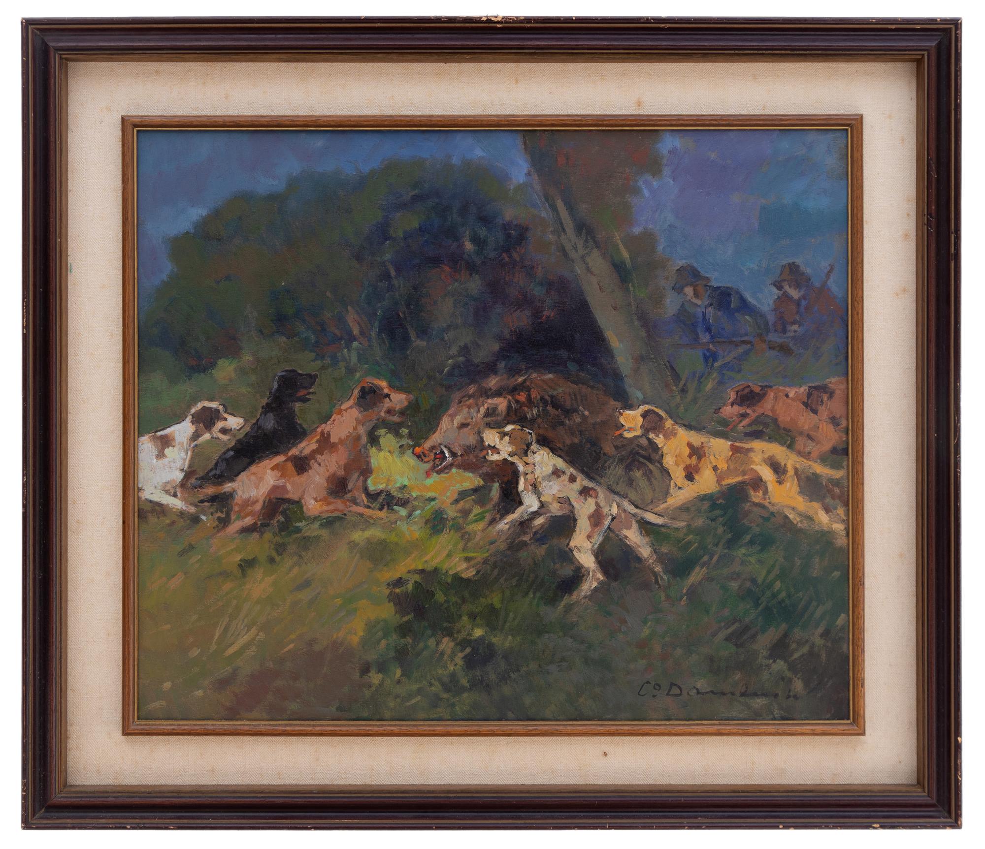 carlo domenici: Caccia al cinghiale