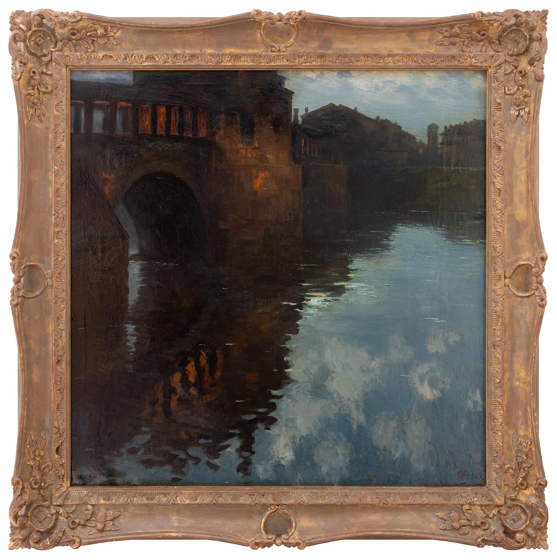 erminio rossi: Notturno a Pavia