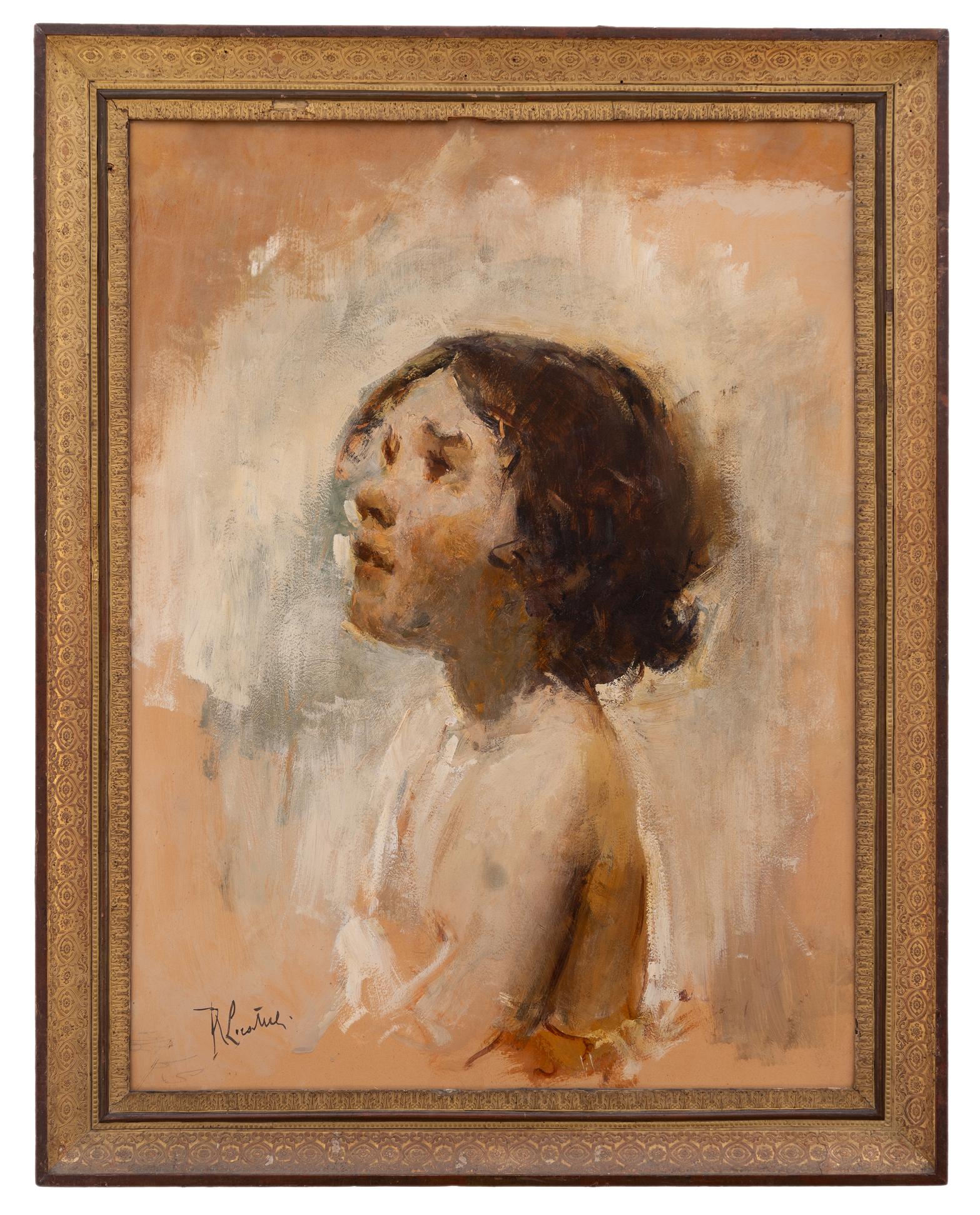 romualdo locatelli: Ritratto di fanciulla