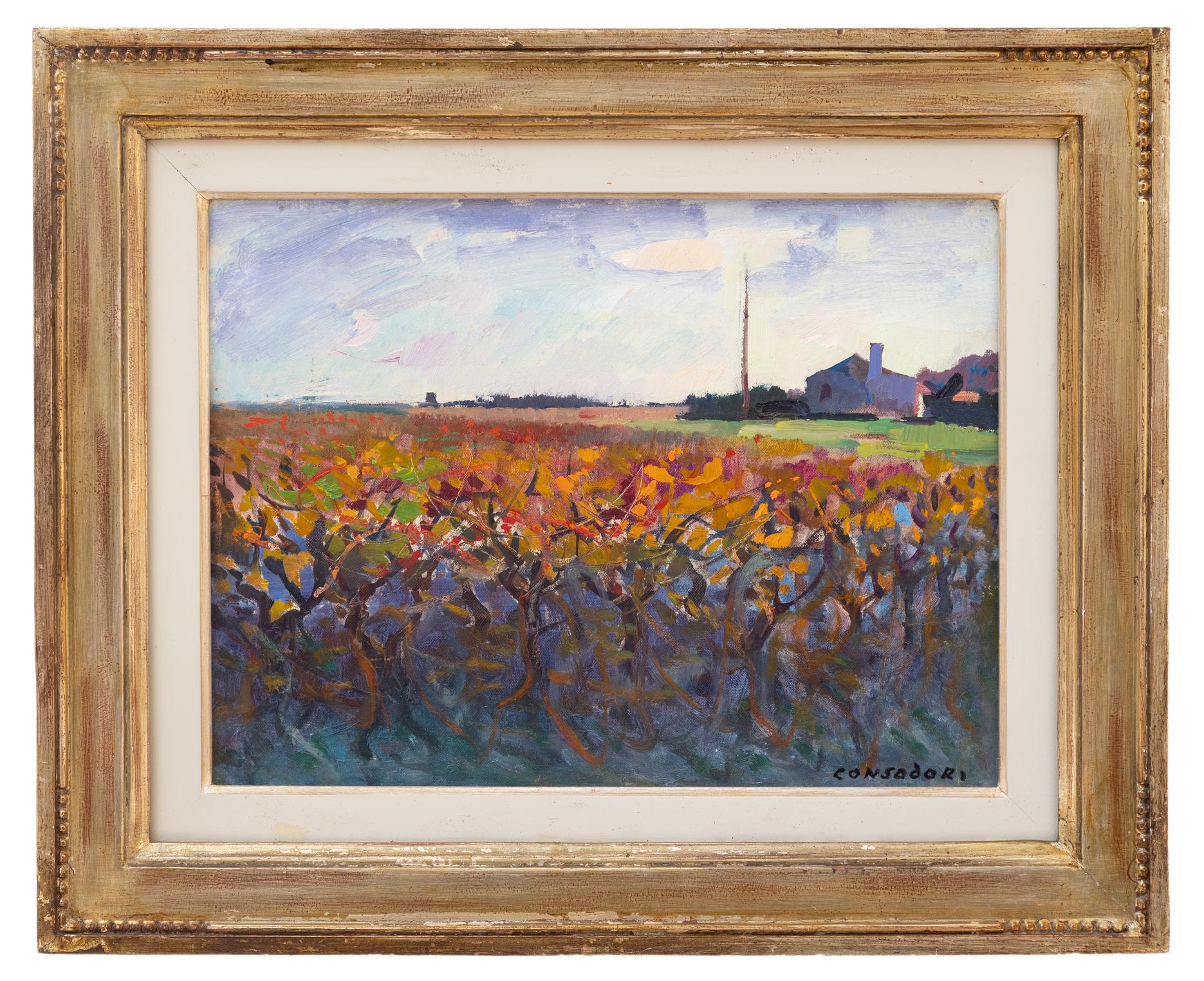 silvio consadori: Autunno in campagne