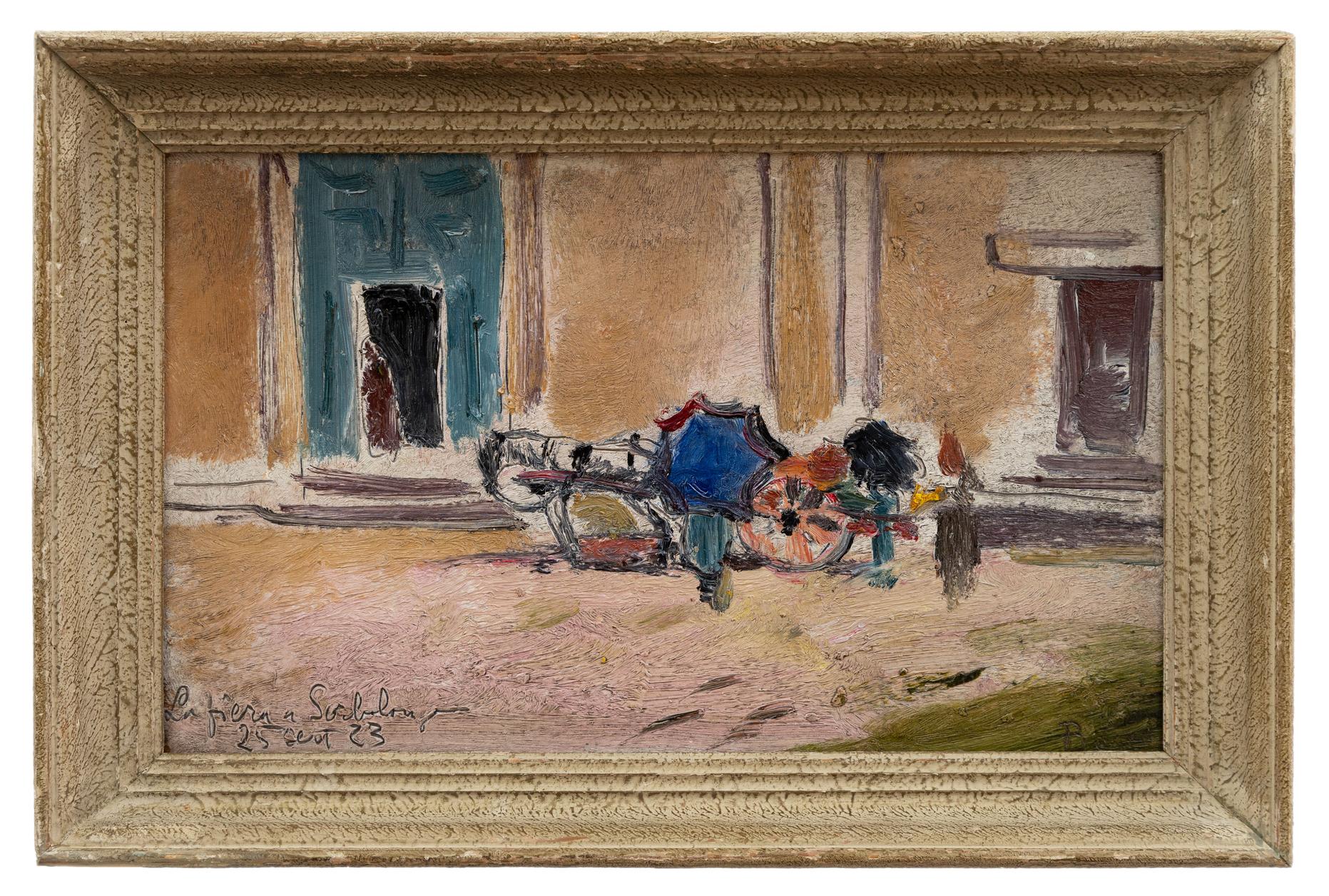 anselmo bucci: La fiera a Sorbolongo 1923