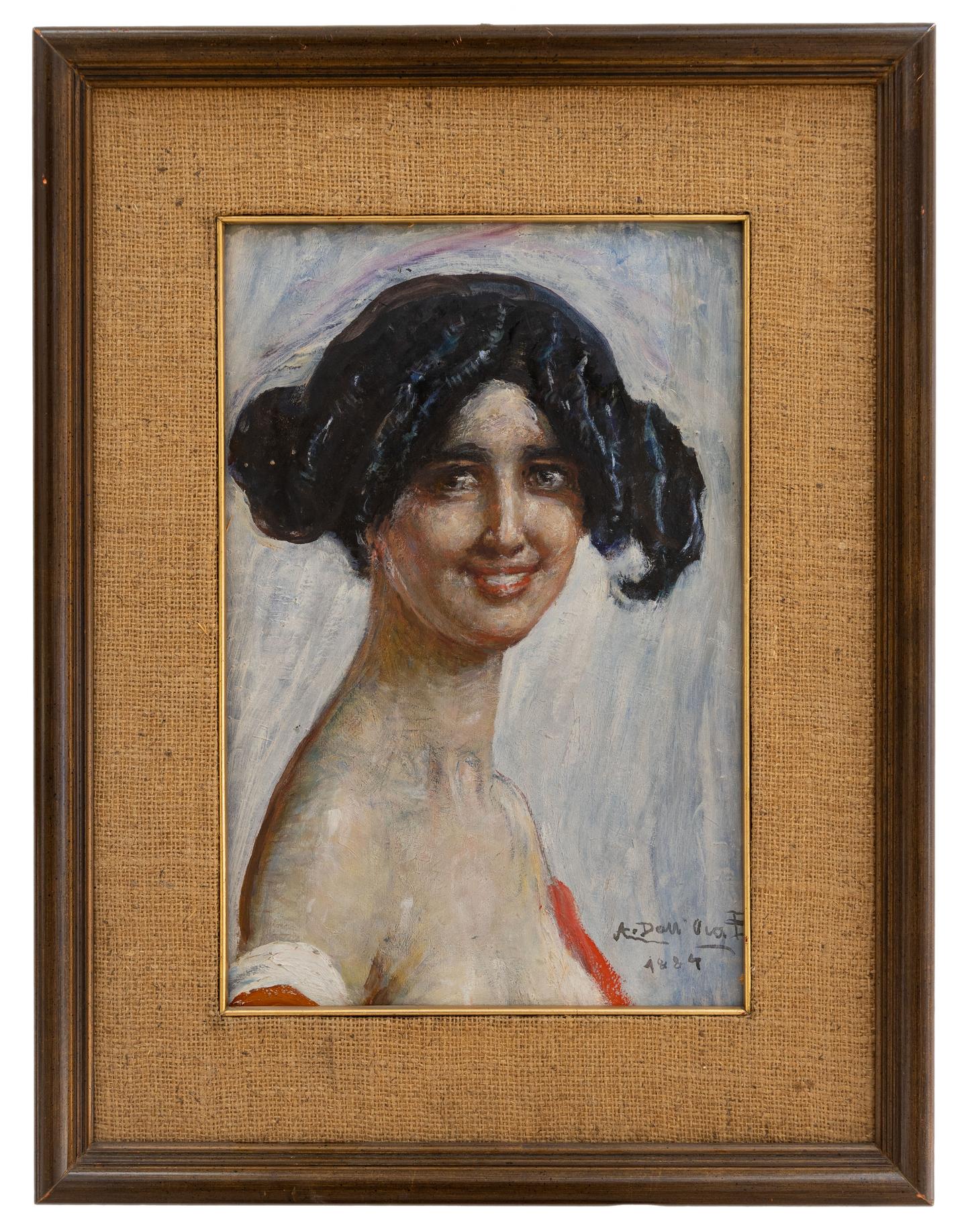 angelo dall oca bianca: Ritratto 1884