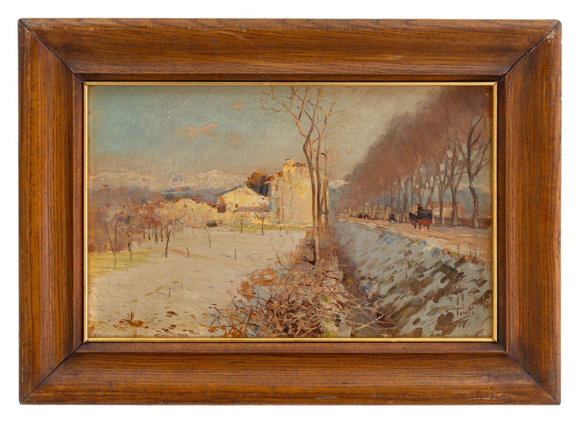 egidio tonti: Strada d'inverno