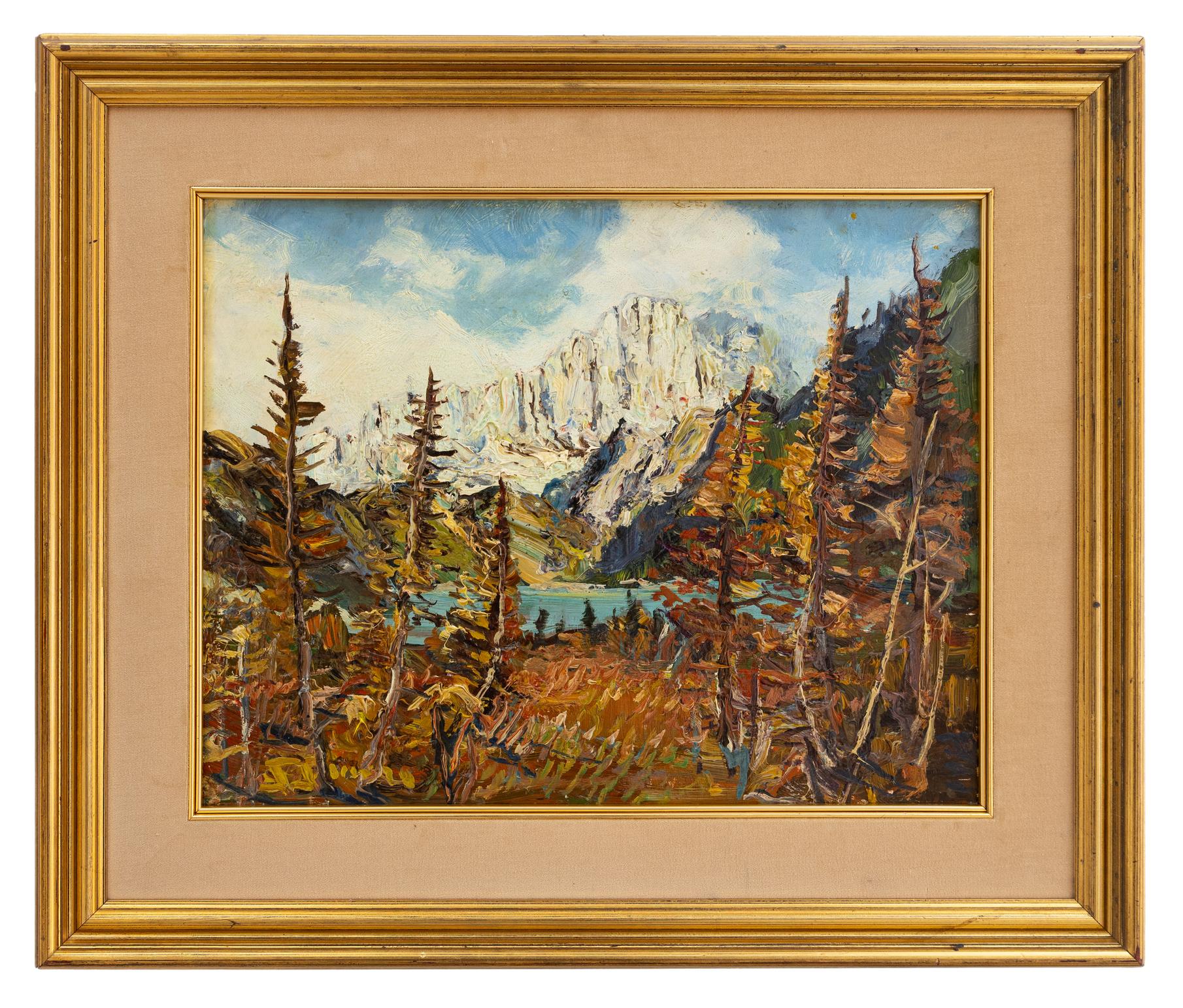 paolo punzo: Laghetto alpino