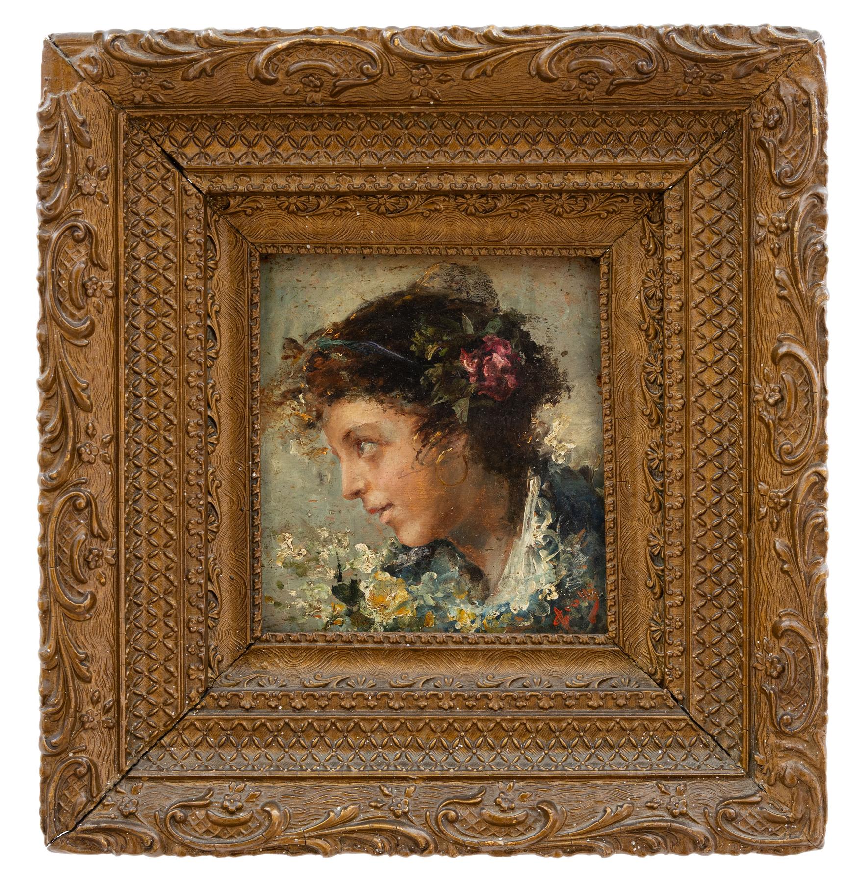 vincenzo irolli: Ritratto di fanciulla