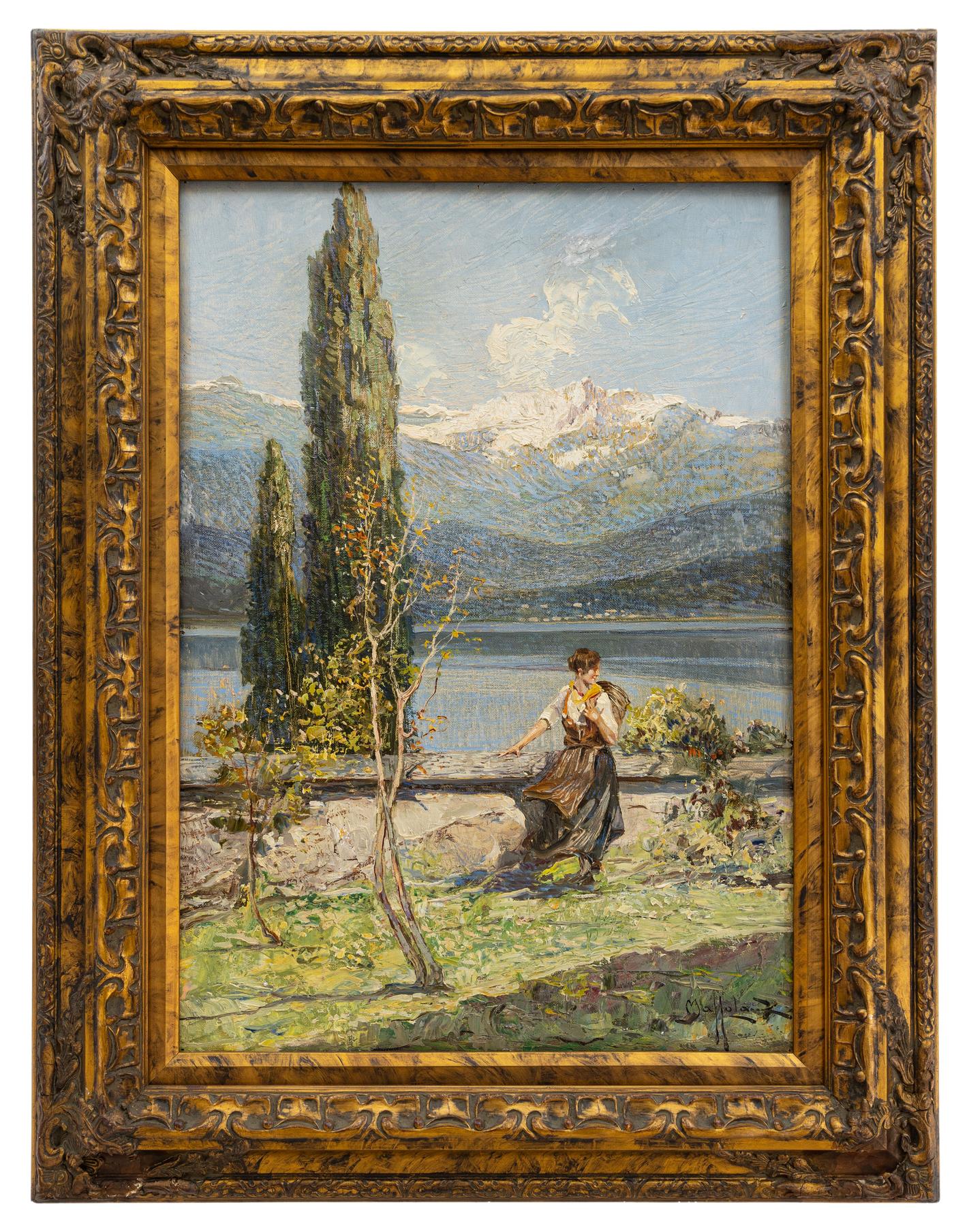 bruto mazzolani: In riva al lago