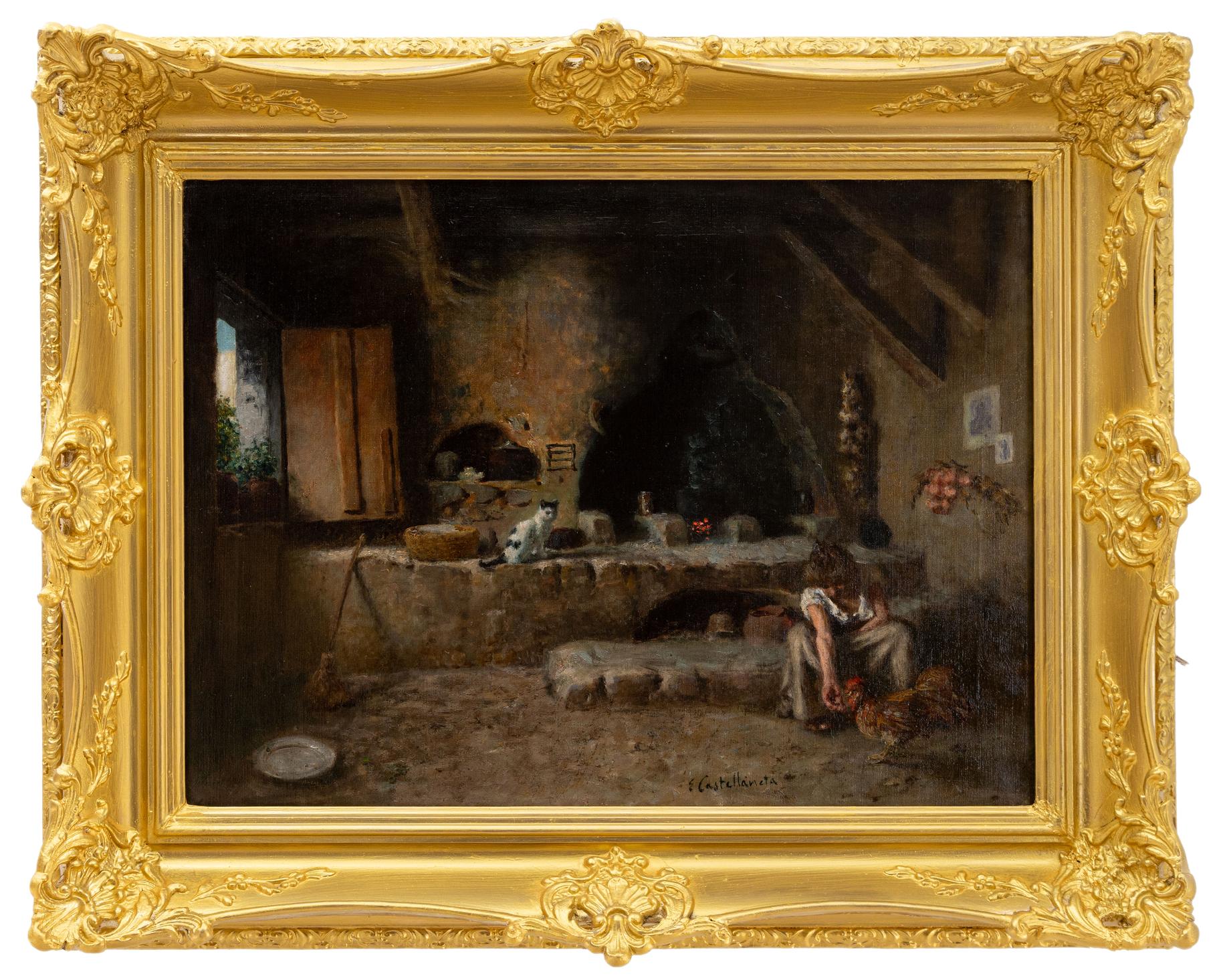 enrico castellaneta: Scena d'interno