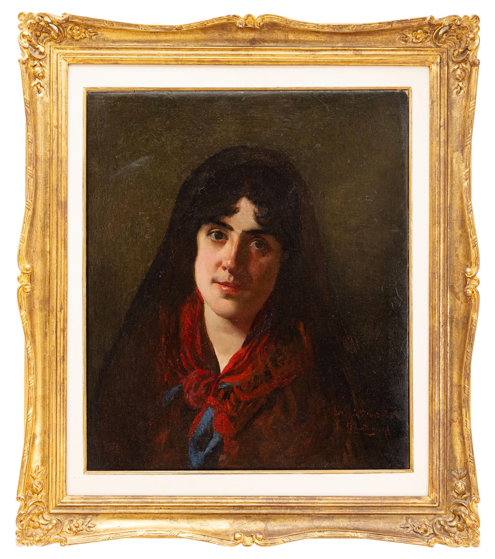 federico zandomeneghi: Ritratto di Nobildonna