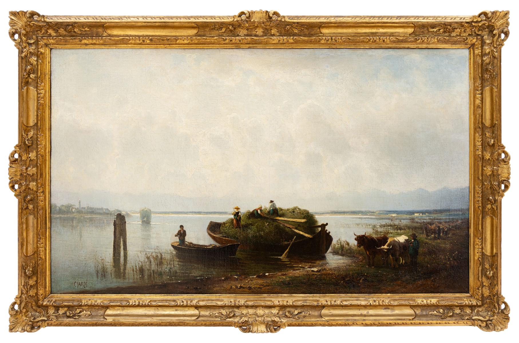 guglielmo ciardi: In Laguna