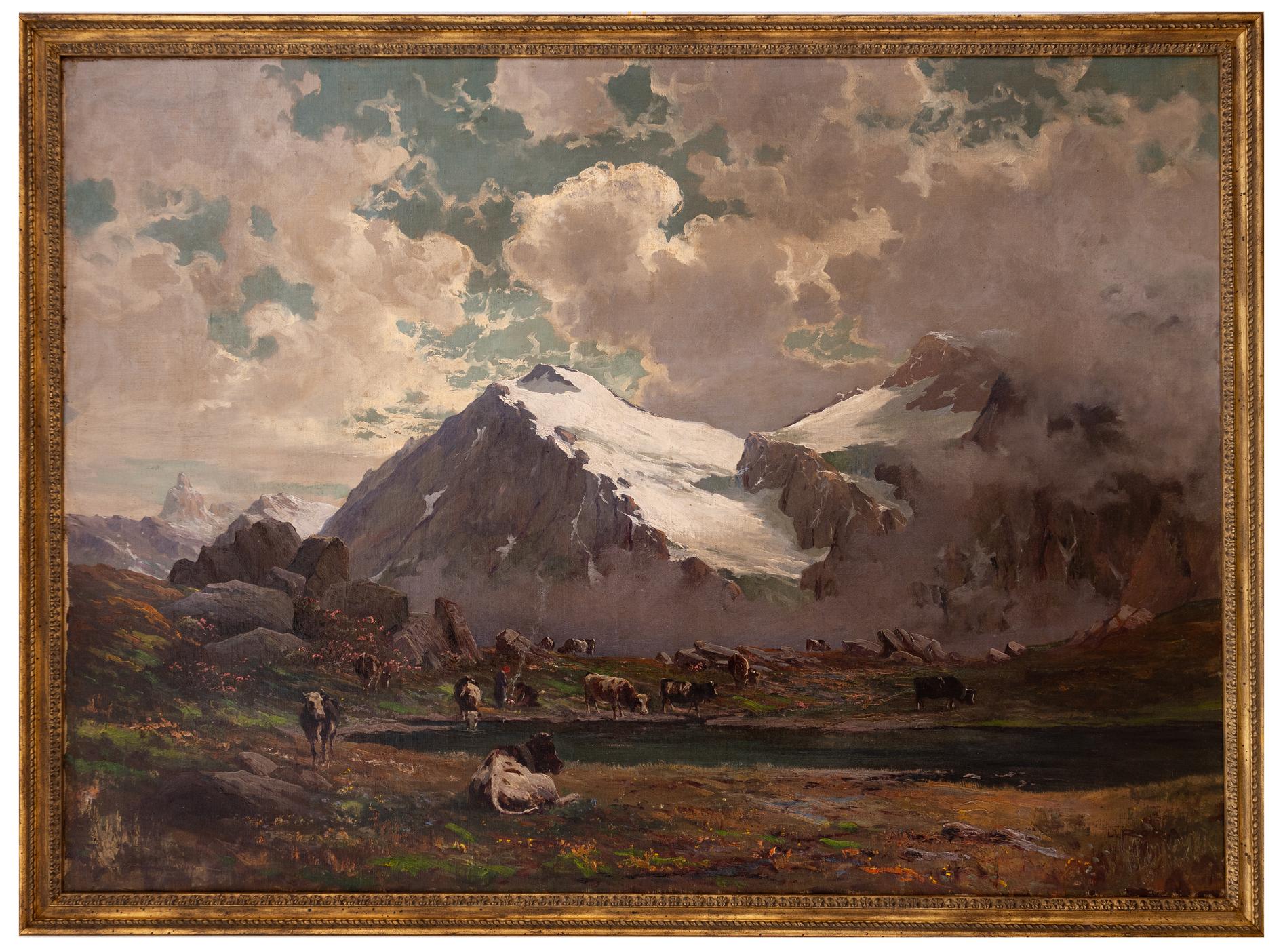 leonardo roda: Pascoli in alta montagna