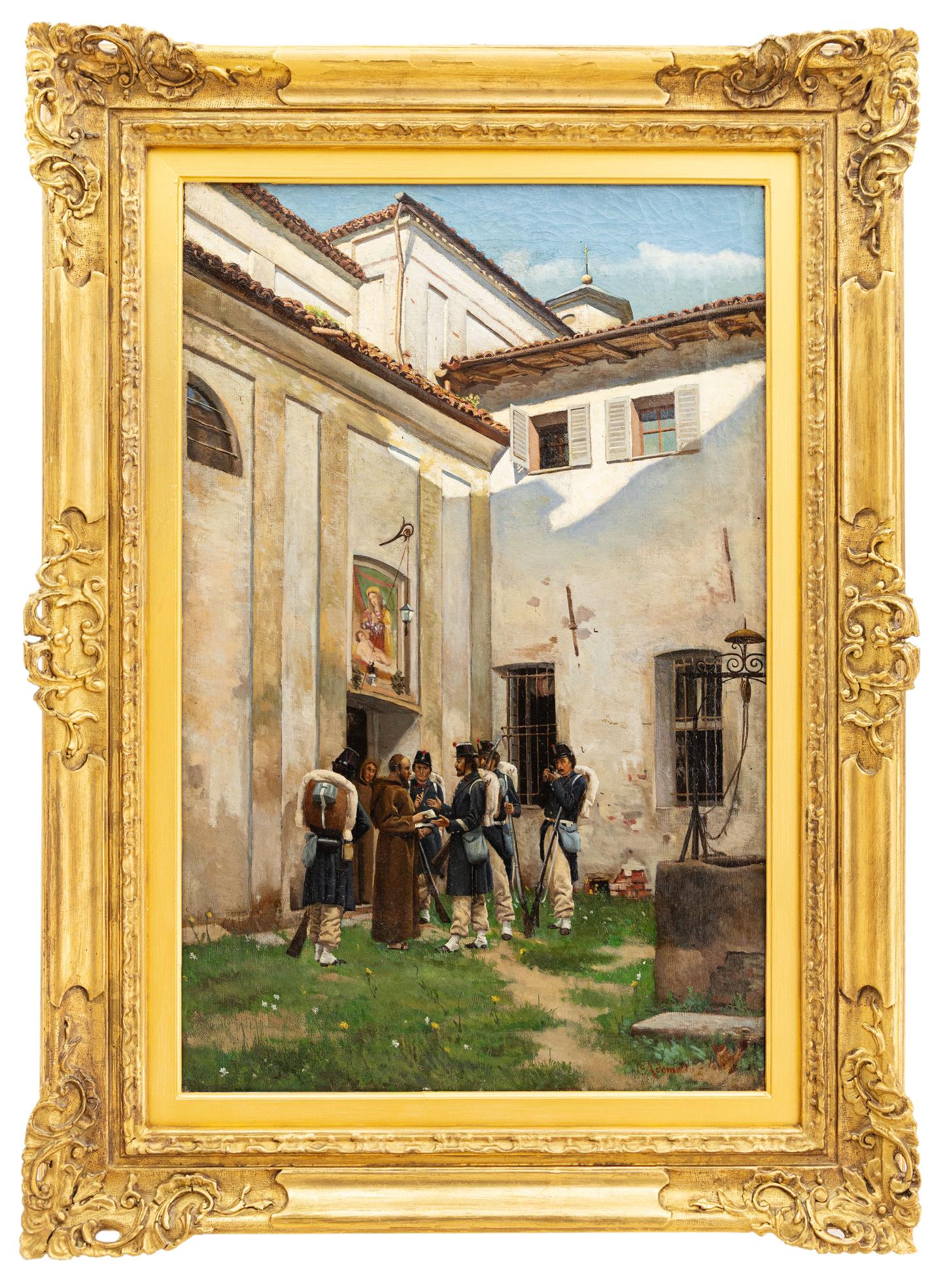 carlo  ademollo: Gruppo di soldati