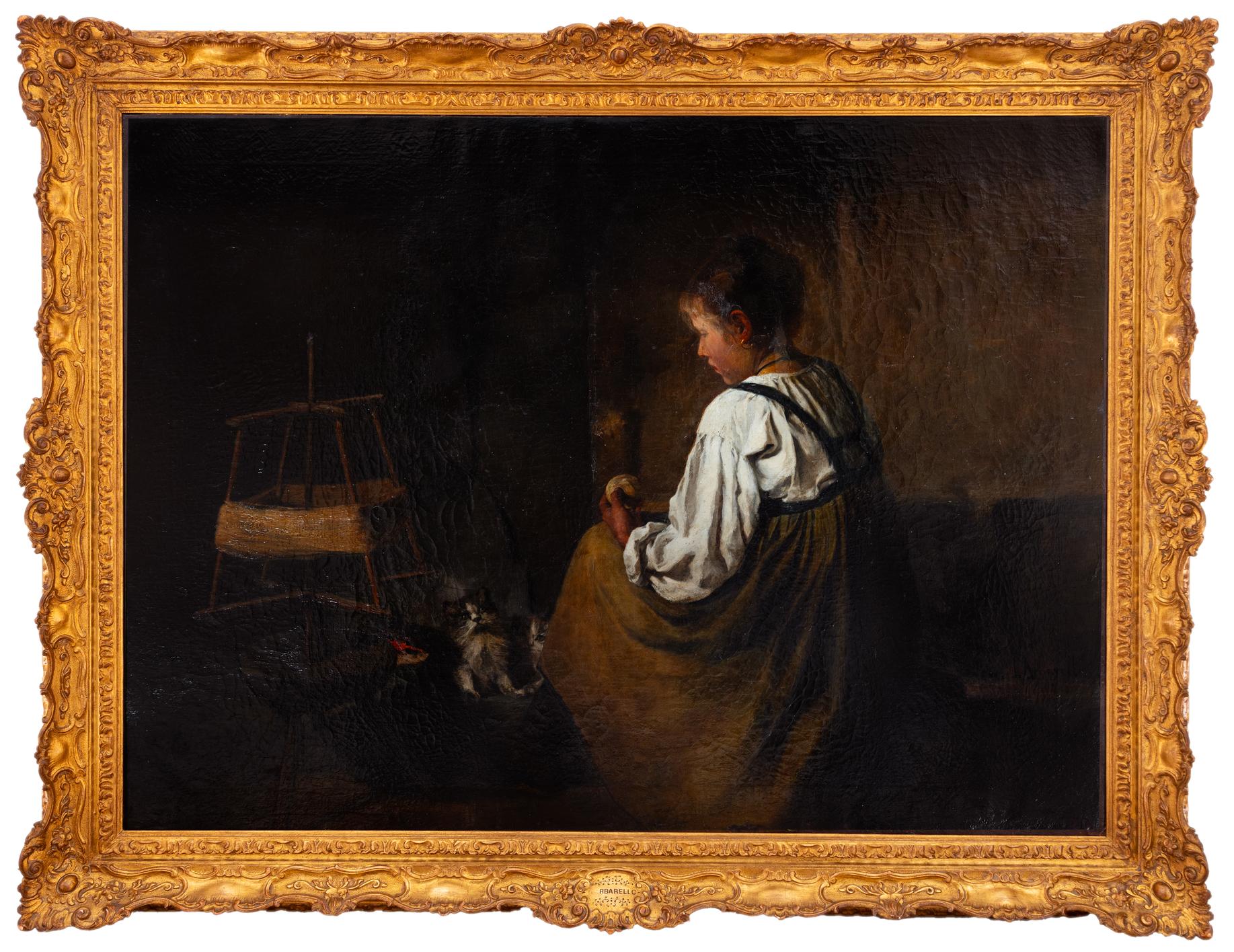 luigi arbarello: Filando la lana