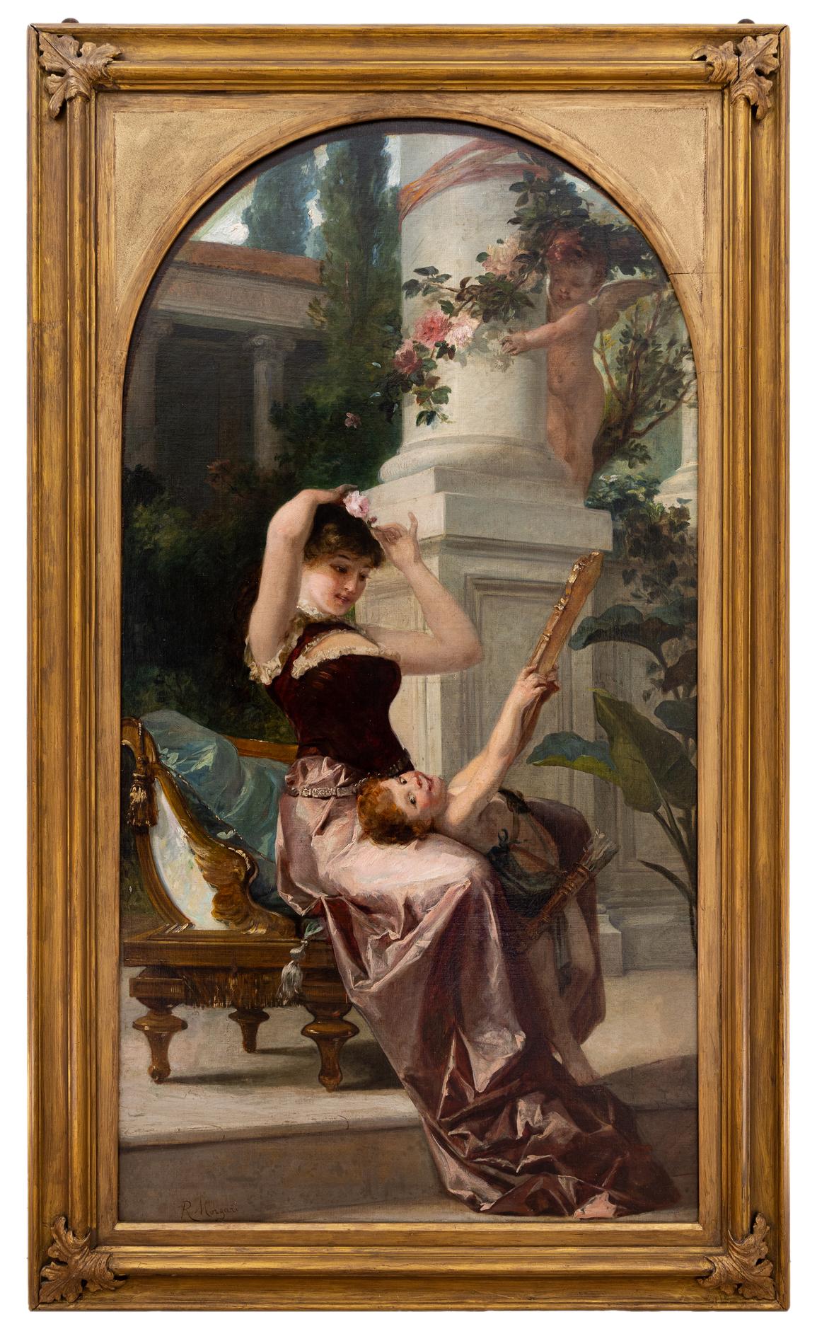 rodolfo morgari: Scena pompeiana